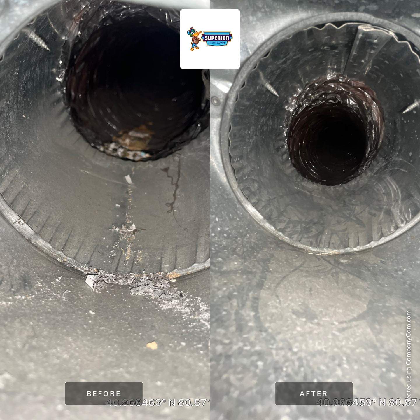 Air Duct Cleaning With a Vacuum Truck in New Middletown, OH by Superior Air Duct Cleaning