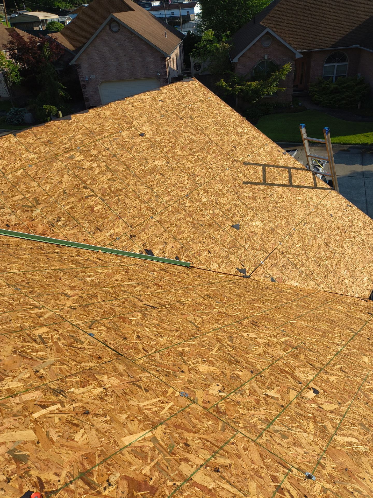 Residential Roofing Installation using GAF Timberline HDZ Shakewood by Rainstoppers Roofing