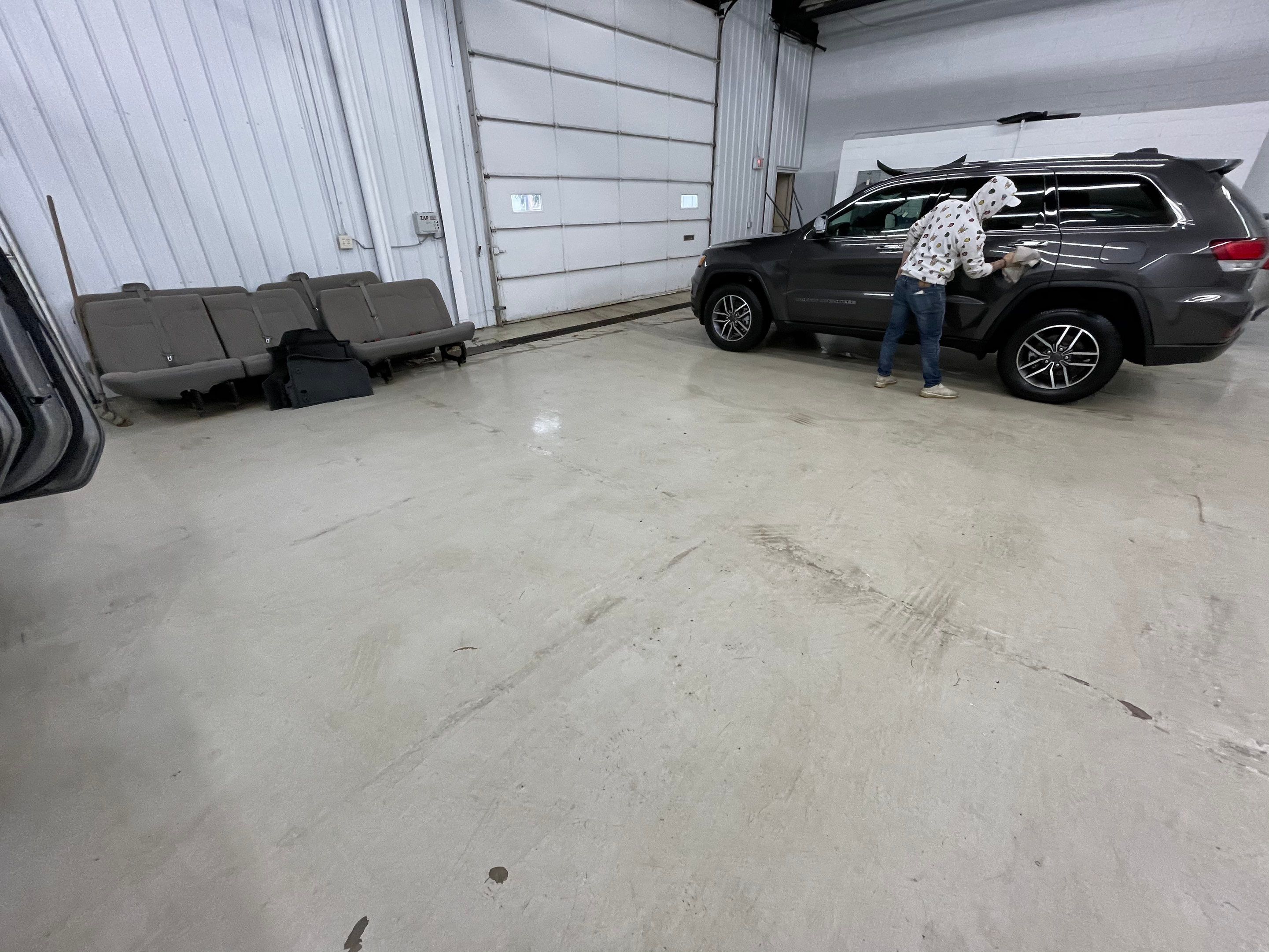 Commerical  using Domino by Fantastic Floors by Miller Custom Exteriors 