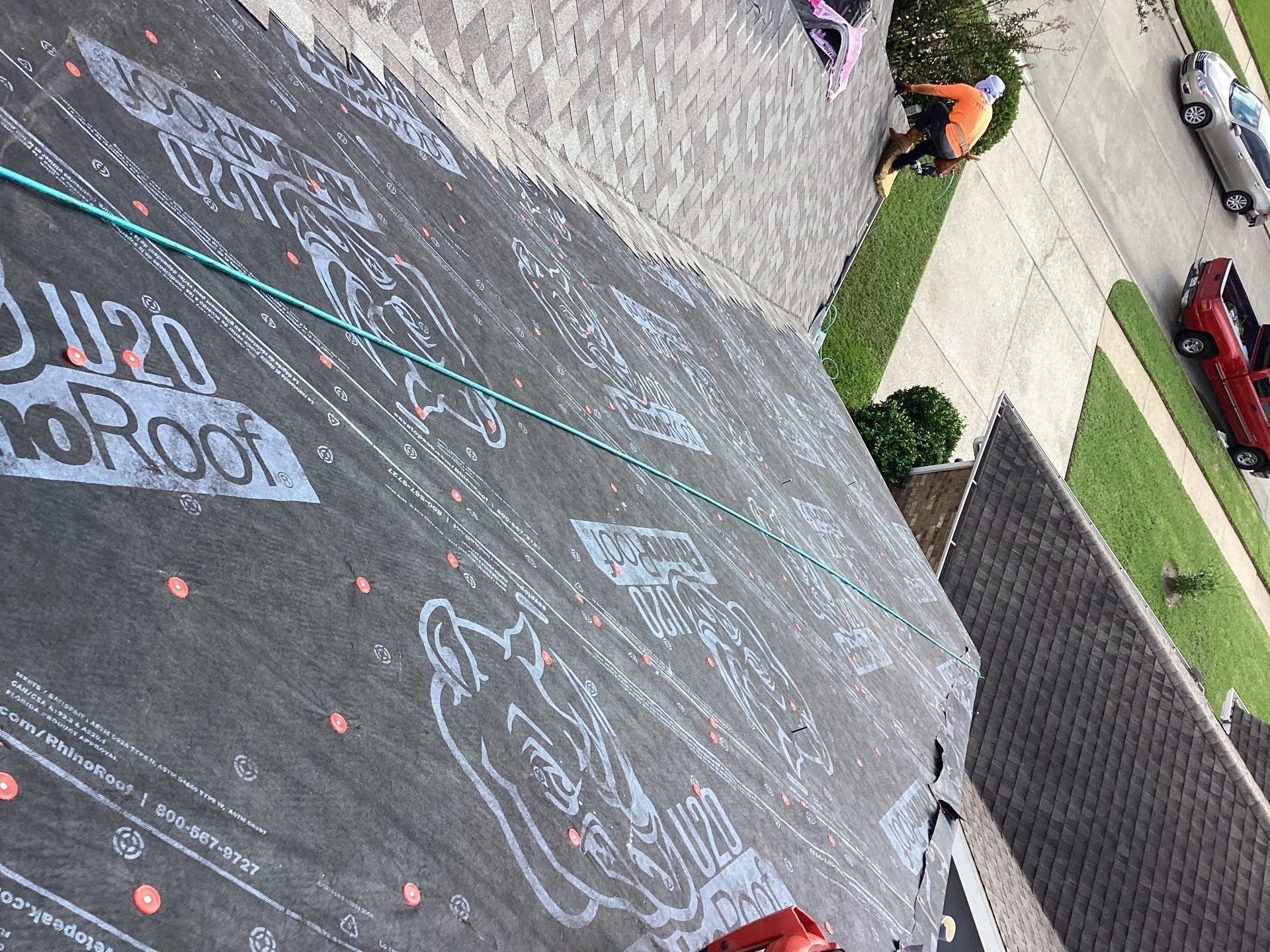 Residential Roofing Installation using Owen's Corning Duration (Lifetime) Shingles by Roof Repair Company