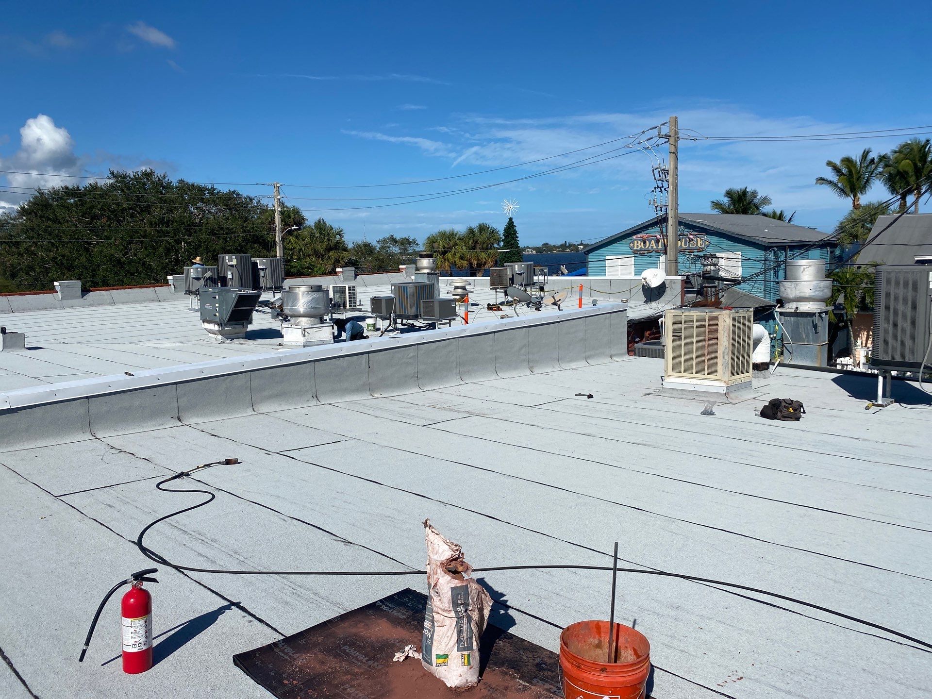 Torch Applied Modified Bitumen Roof Replacement by Sailfish Roofing