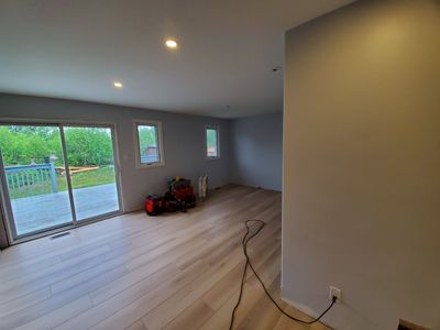Partition Removal, Painting & Floors
