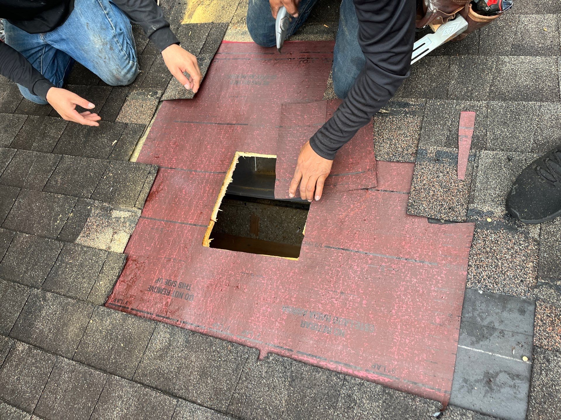 Residential Roofing Repair using Owen's Corning Duration (Lifetime) Shingles by Roof Repair Company