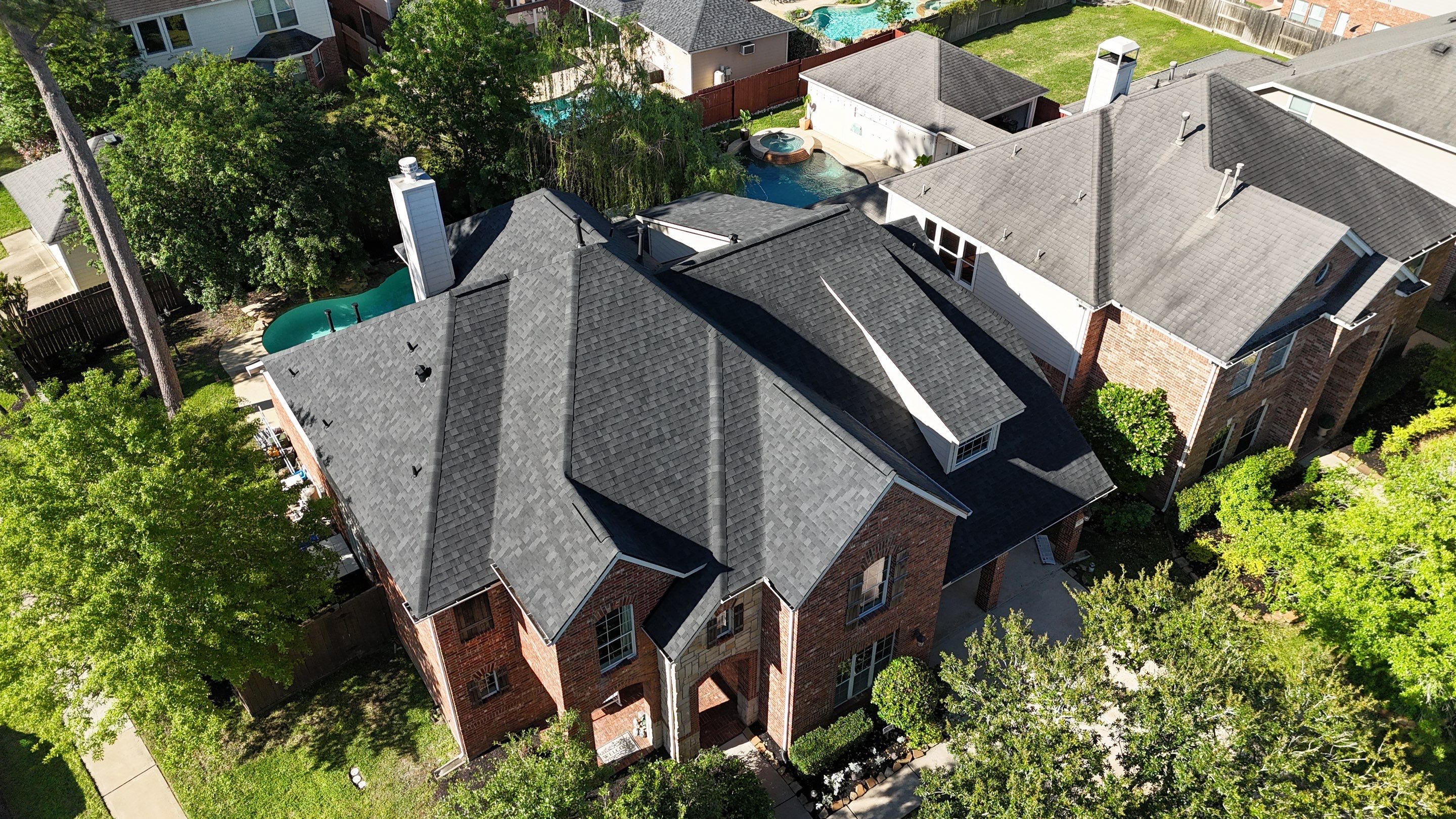 Residential Roofing Installation using Architectural Shingles by Core Four Roofing