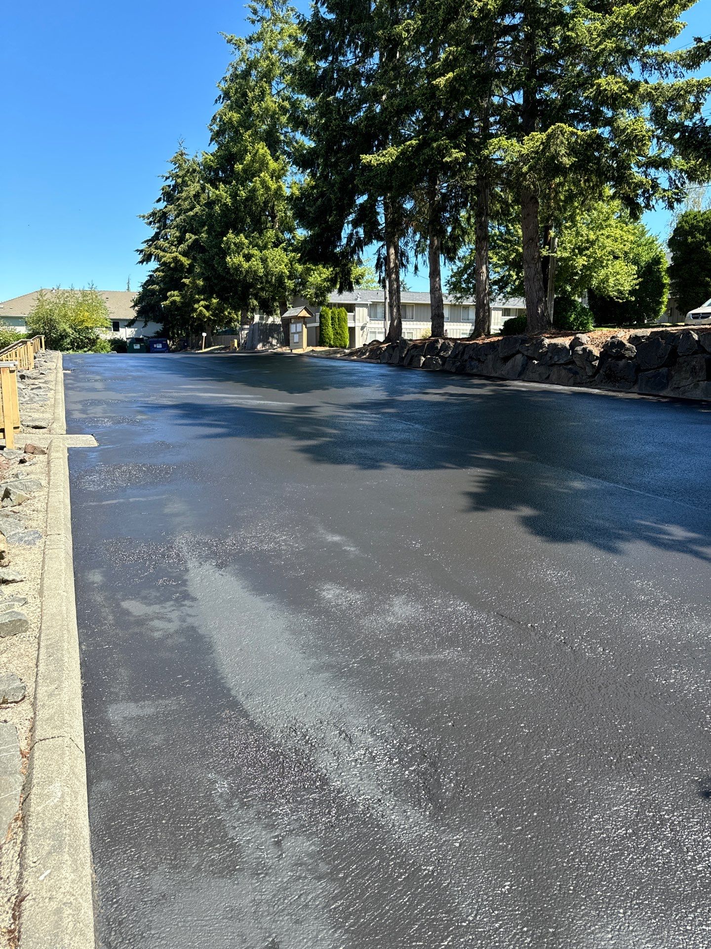 Dana | Sealcoat Parking Lot   by Jireh Asphalt & Concrete Inc 