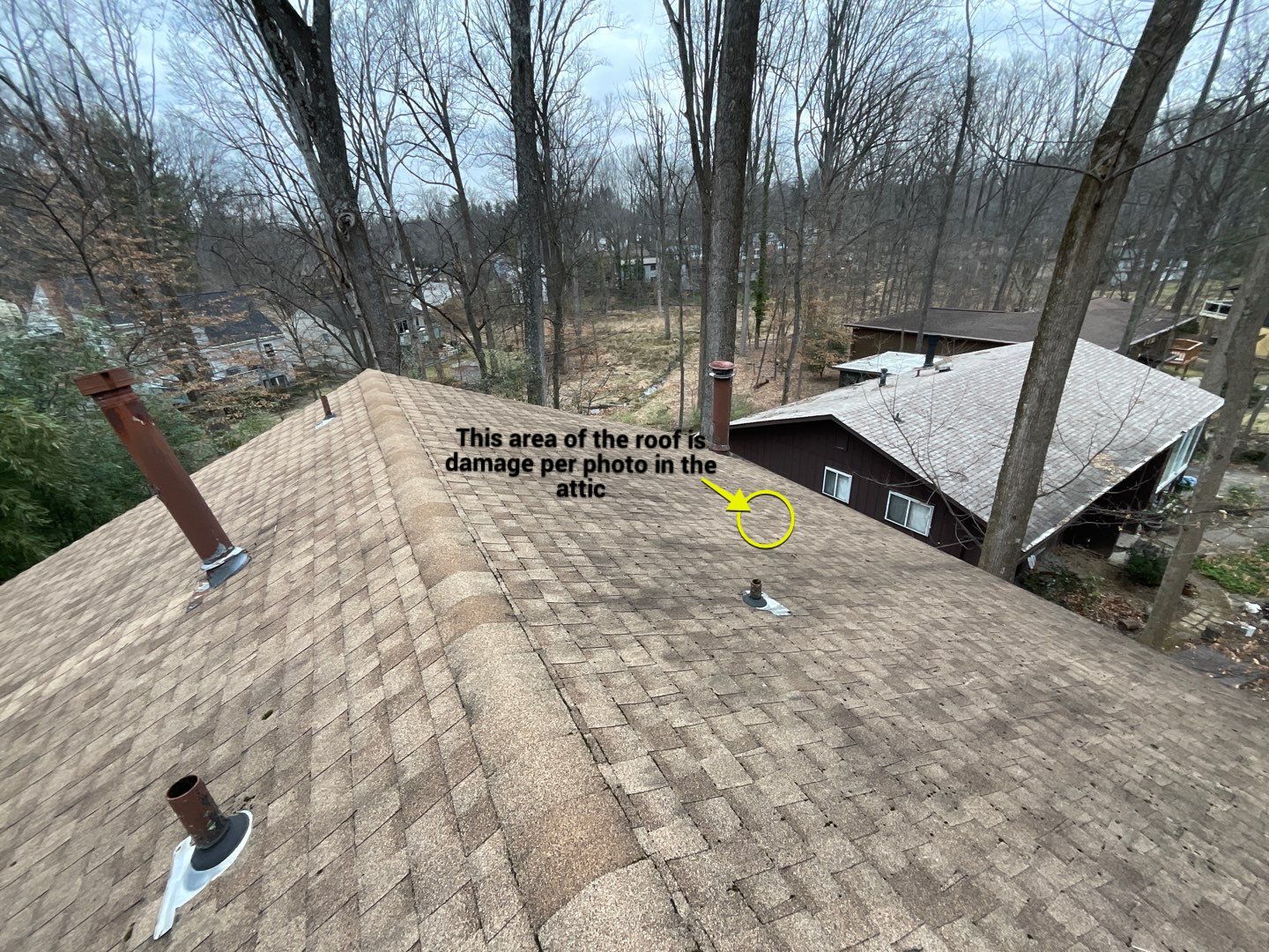 Install new life time vent collars and roof repair  by Alpha Design Services