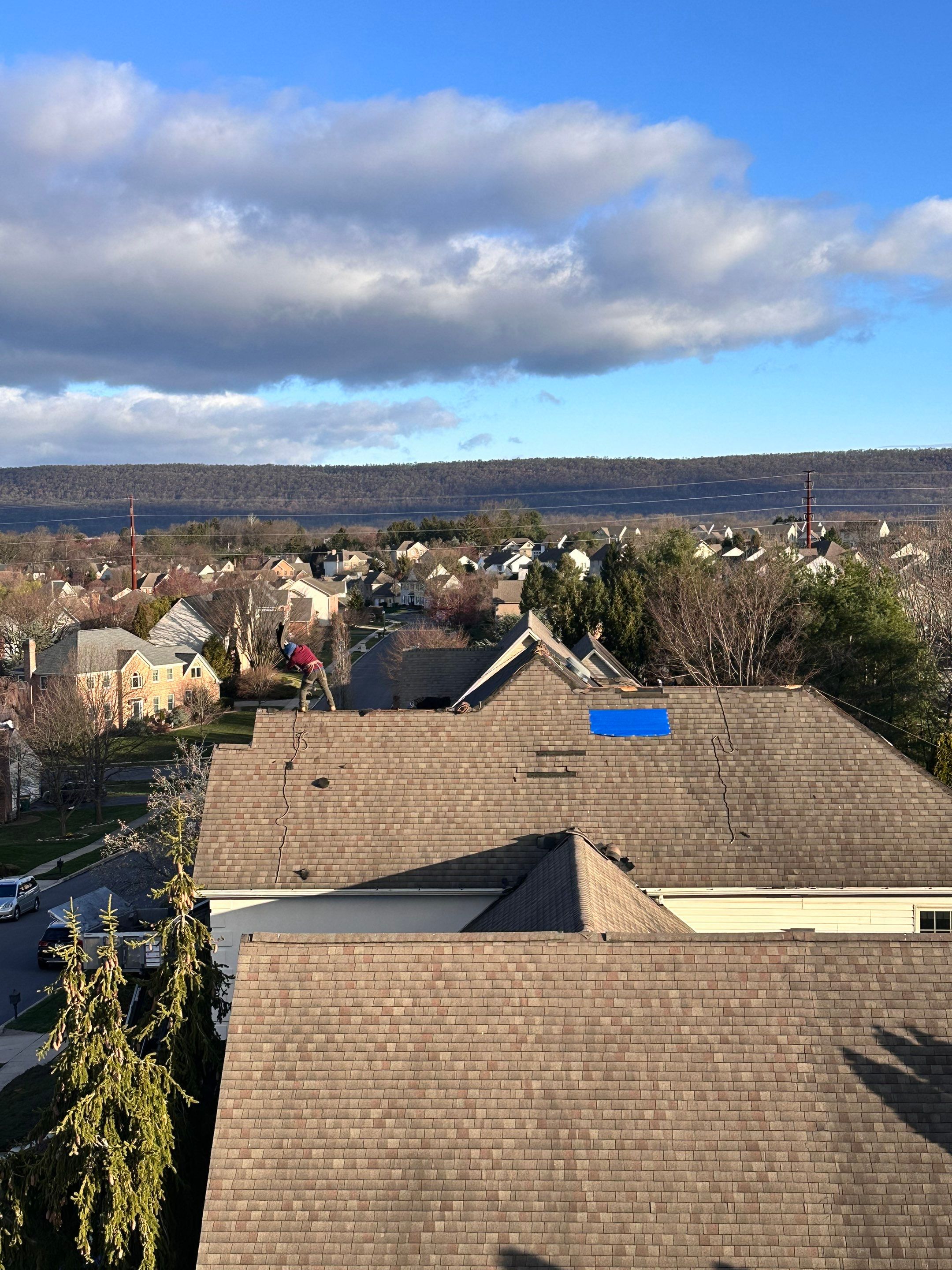 Residential Roofing Installation using Gaf Hdz Architectural Shingle by Teflon Roofing
