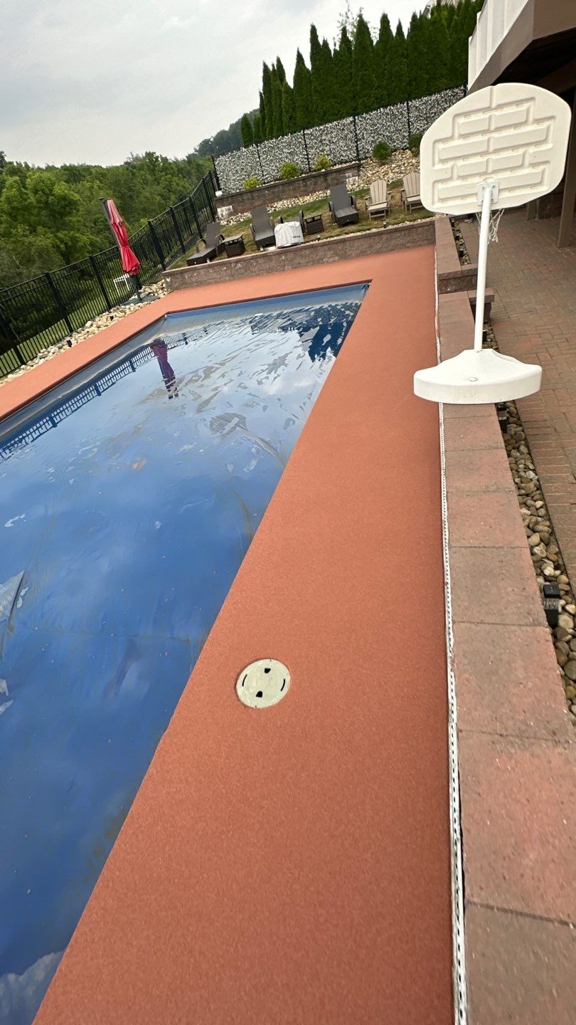 Pool Deck Project in Venetia by Floors in a Day, Inc