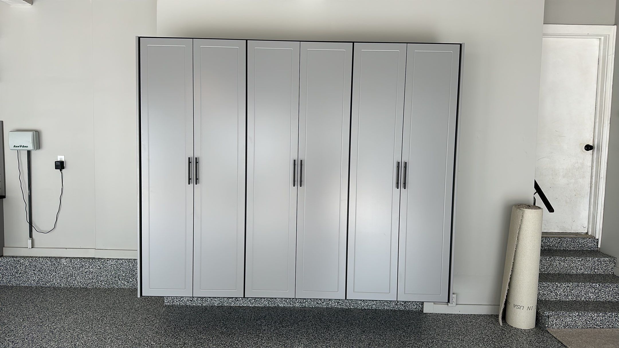 Julie H. upgraded her garage with our cabinets and wall storage options  by Banner Garage