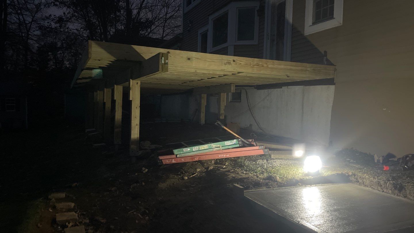 Deck Resurface + Extension  in Randolph by deck guardian