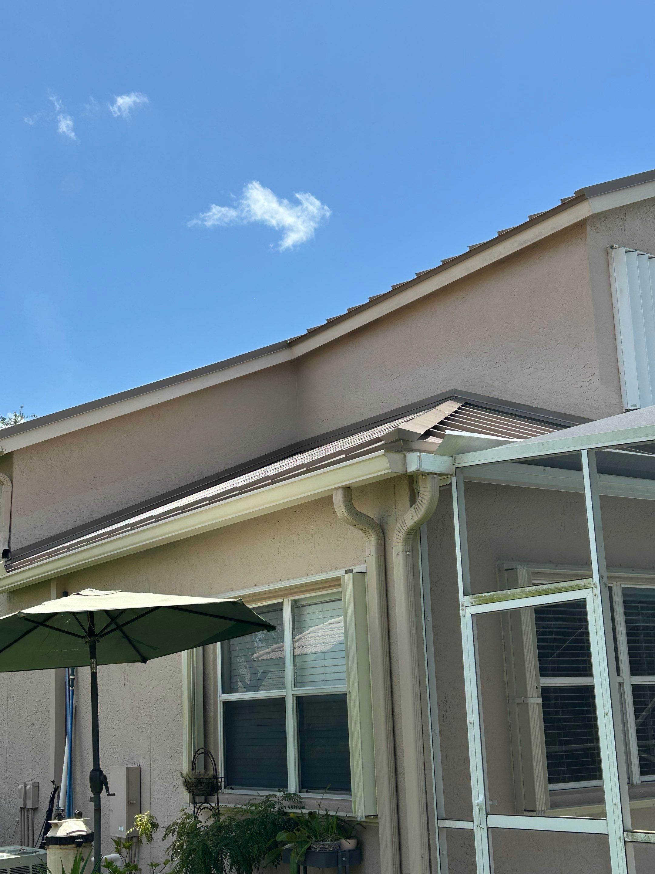 24ga 1.5" Mechanical Seam Buckskin  by Total Roofing System The Metal Roof Experts