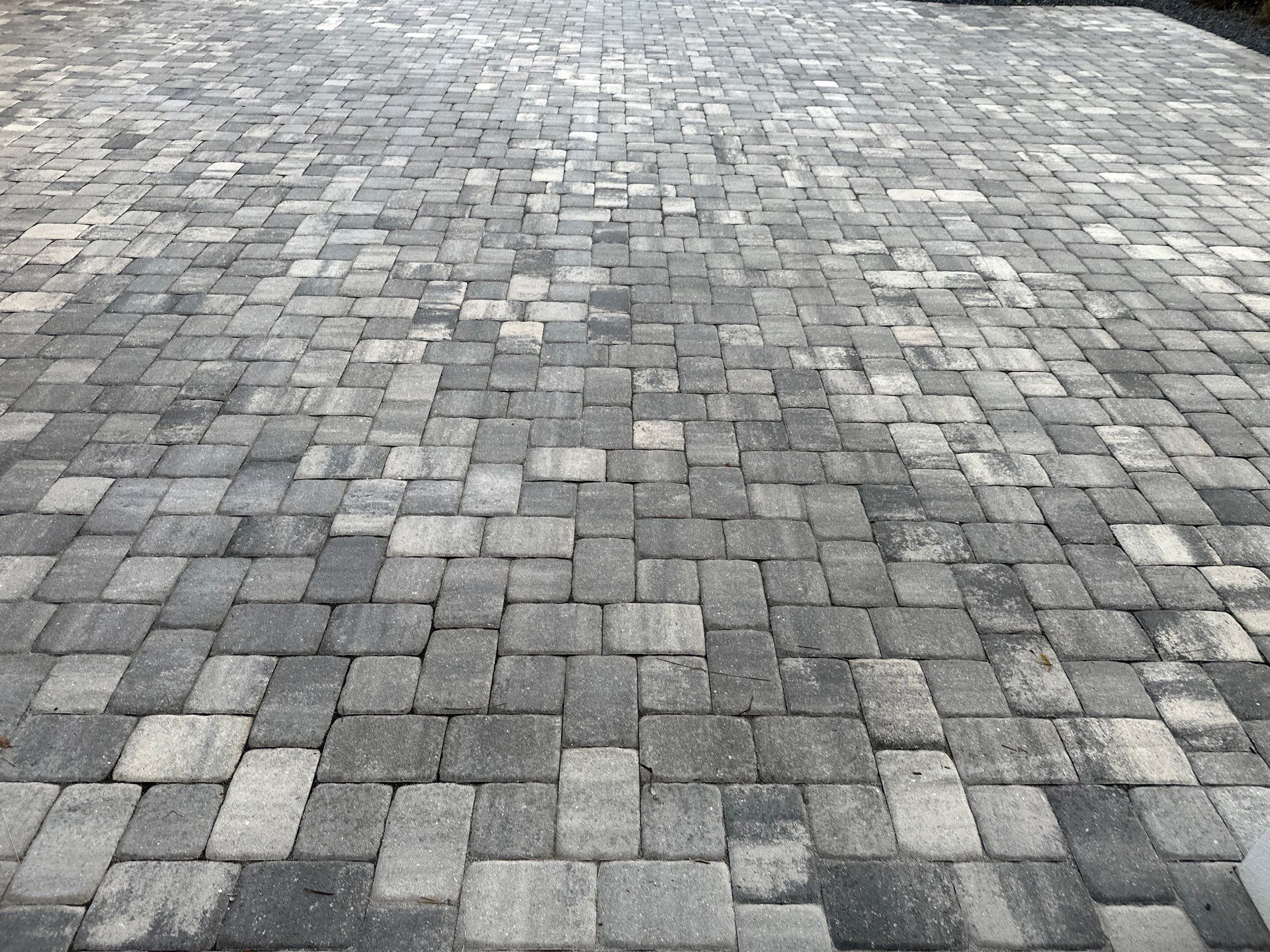 Paver Driveway, Sidewalk, and Culvert Cleaning in Winding River Community, Bradenton, FL by Sunshine AquaWash