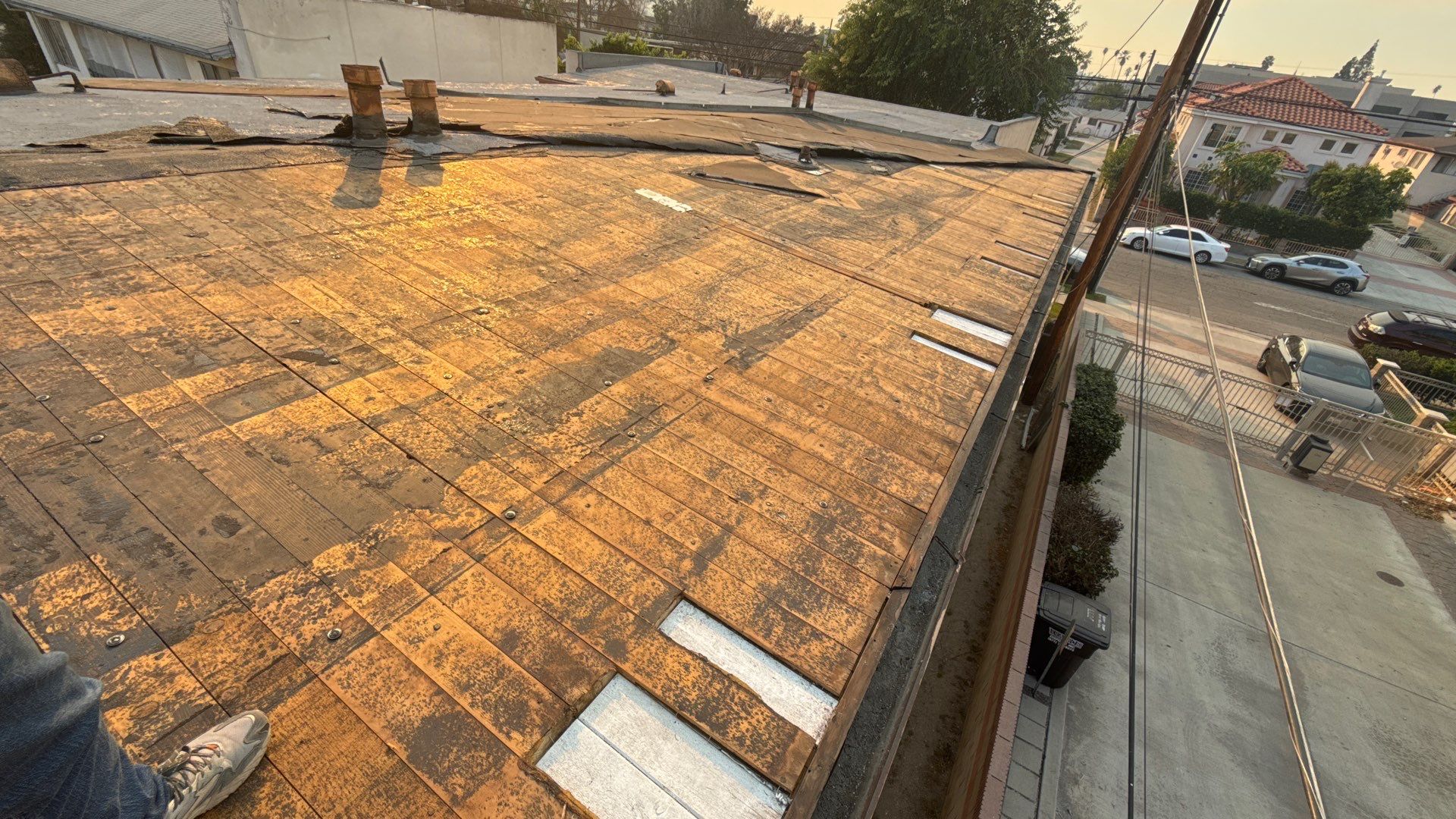 Commercial Roofing Installation using CertainTeed GTA Modified Bitumen System by Hull Brothers Roofing