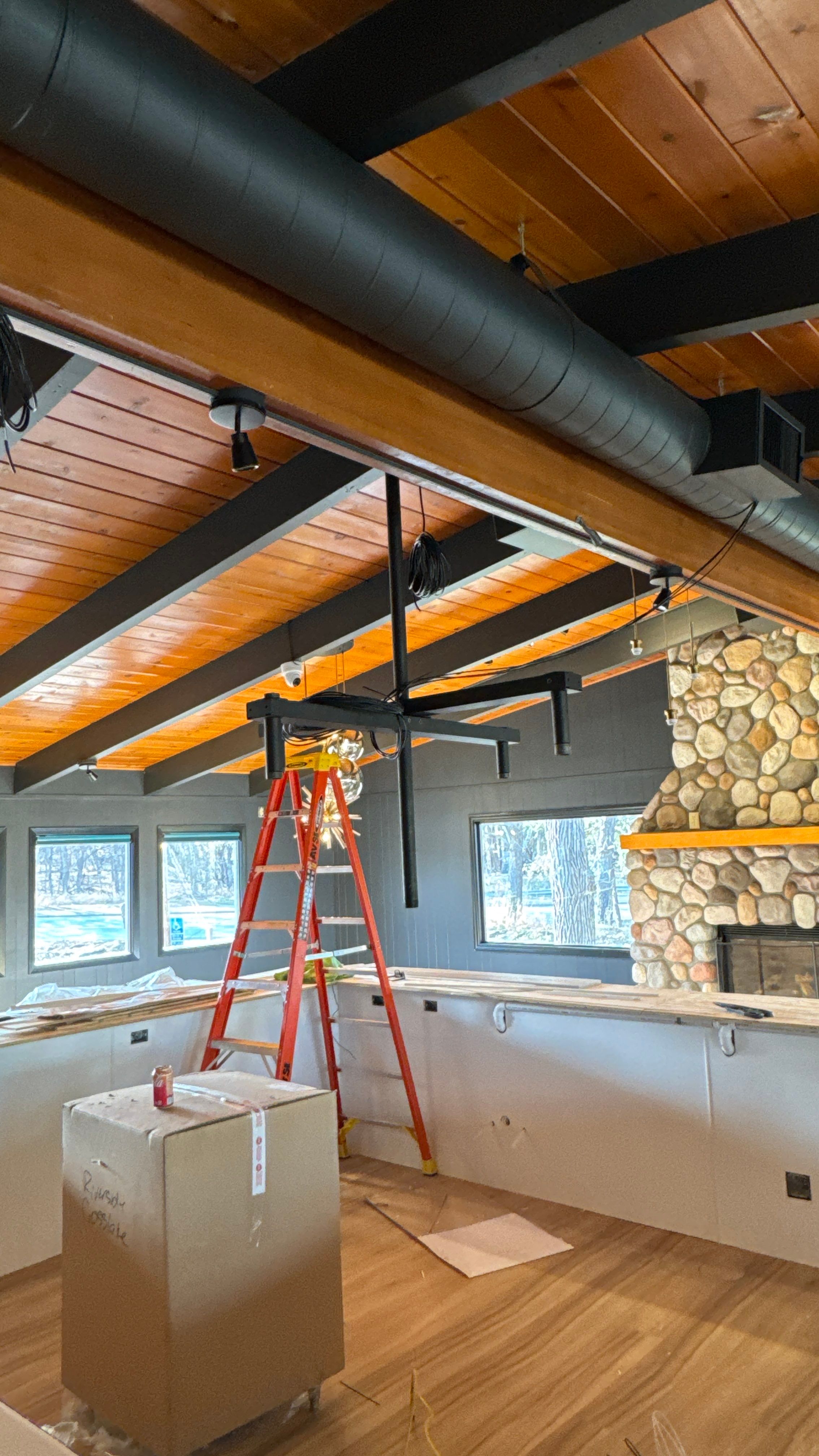 Lakeside Bar AV/POS/DATA install by AVSi