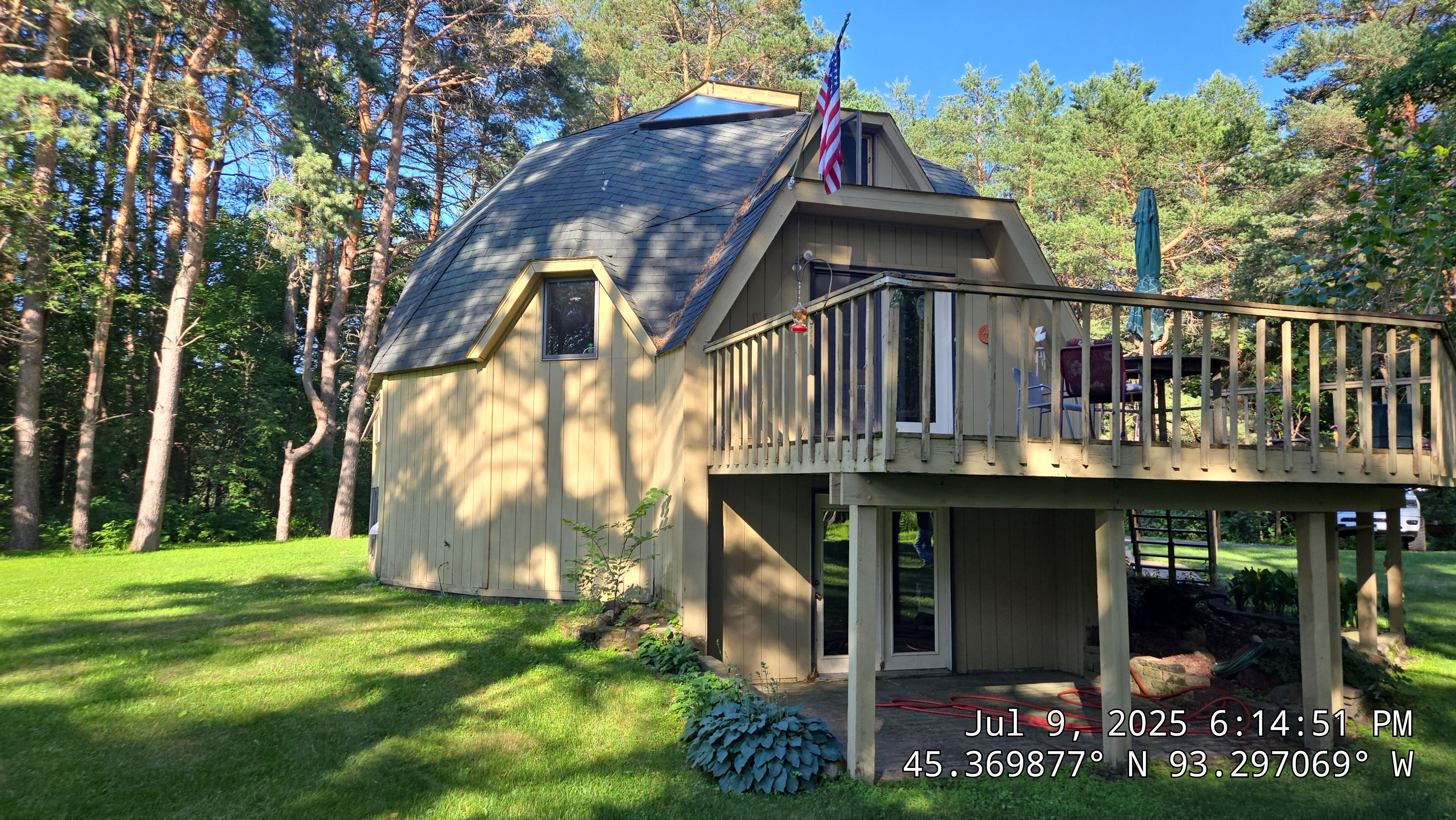 Roof Replacement on Dome House in Oak Grove  by Ascension Roofing & Siding