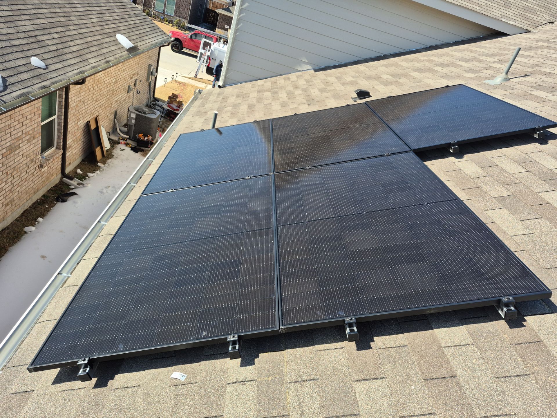 Project in Princeton, TX by Trojan Solar