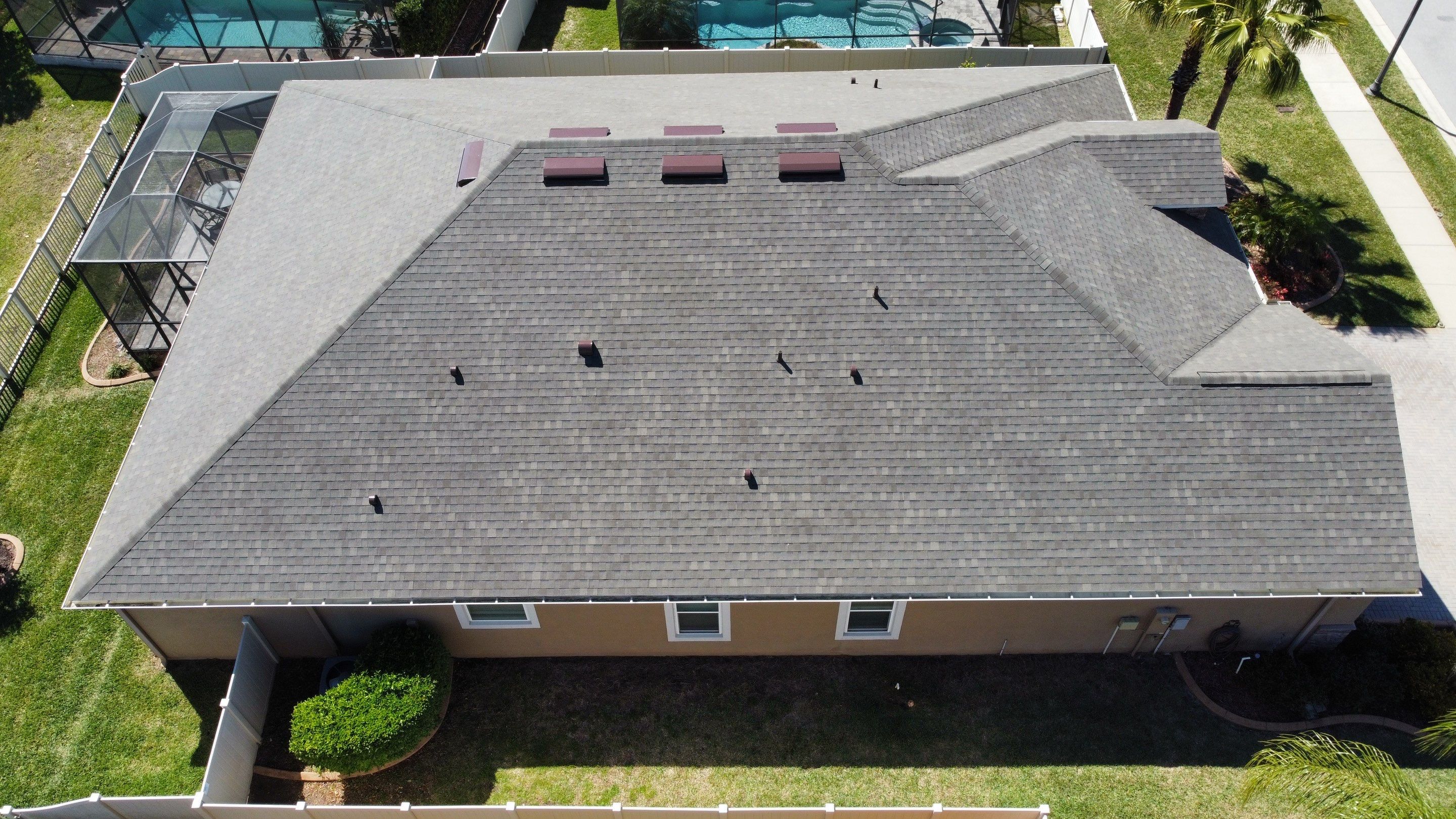 Roof Replacement in Lutz FL. by Steadfast Roofing 