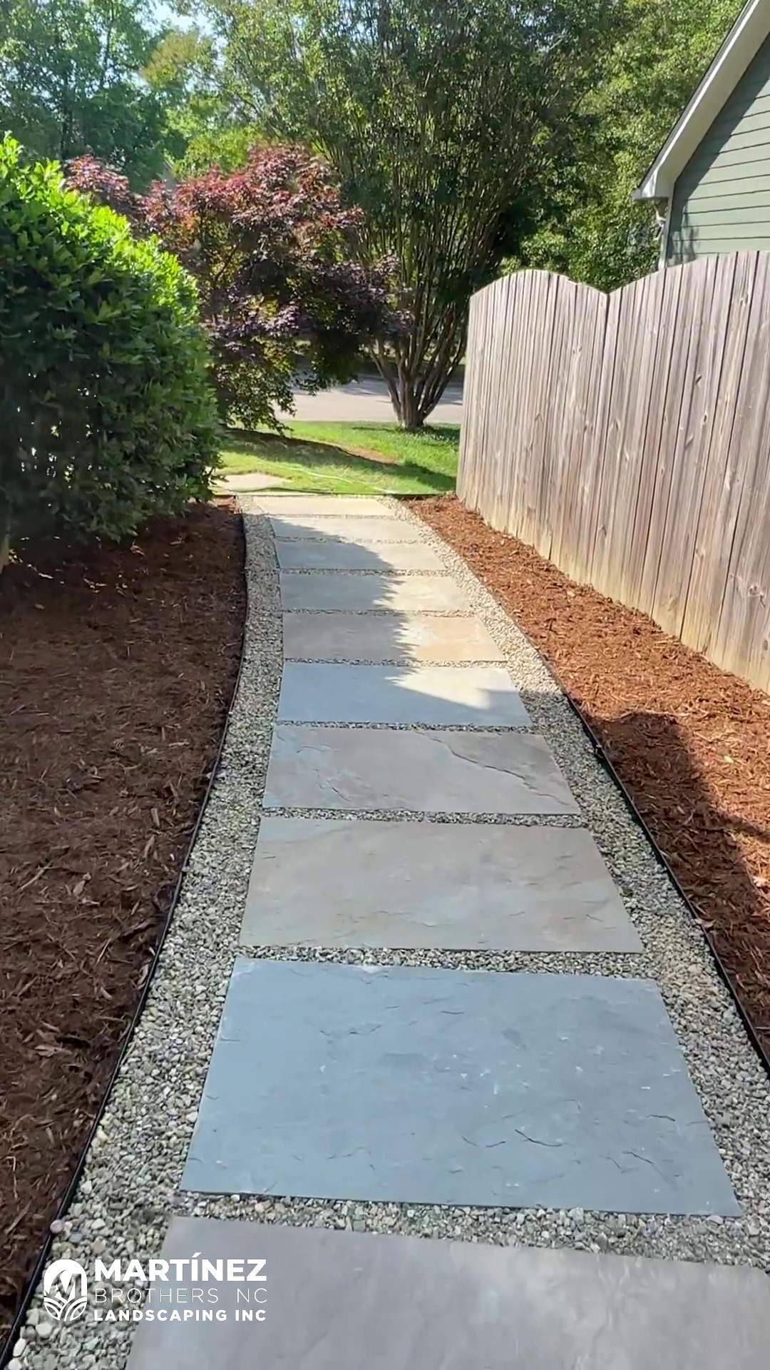 Sod installation and hardscaping in Cary by Martinez Brother’s Nc Landscaping Inc