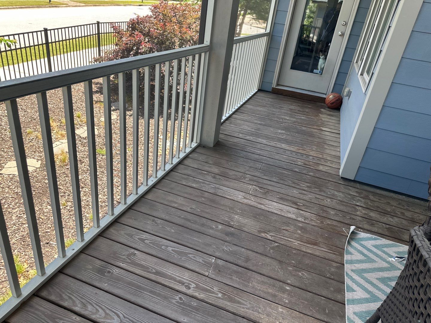 Weathered Deck using Wood Sealant by DuraSeal