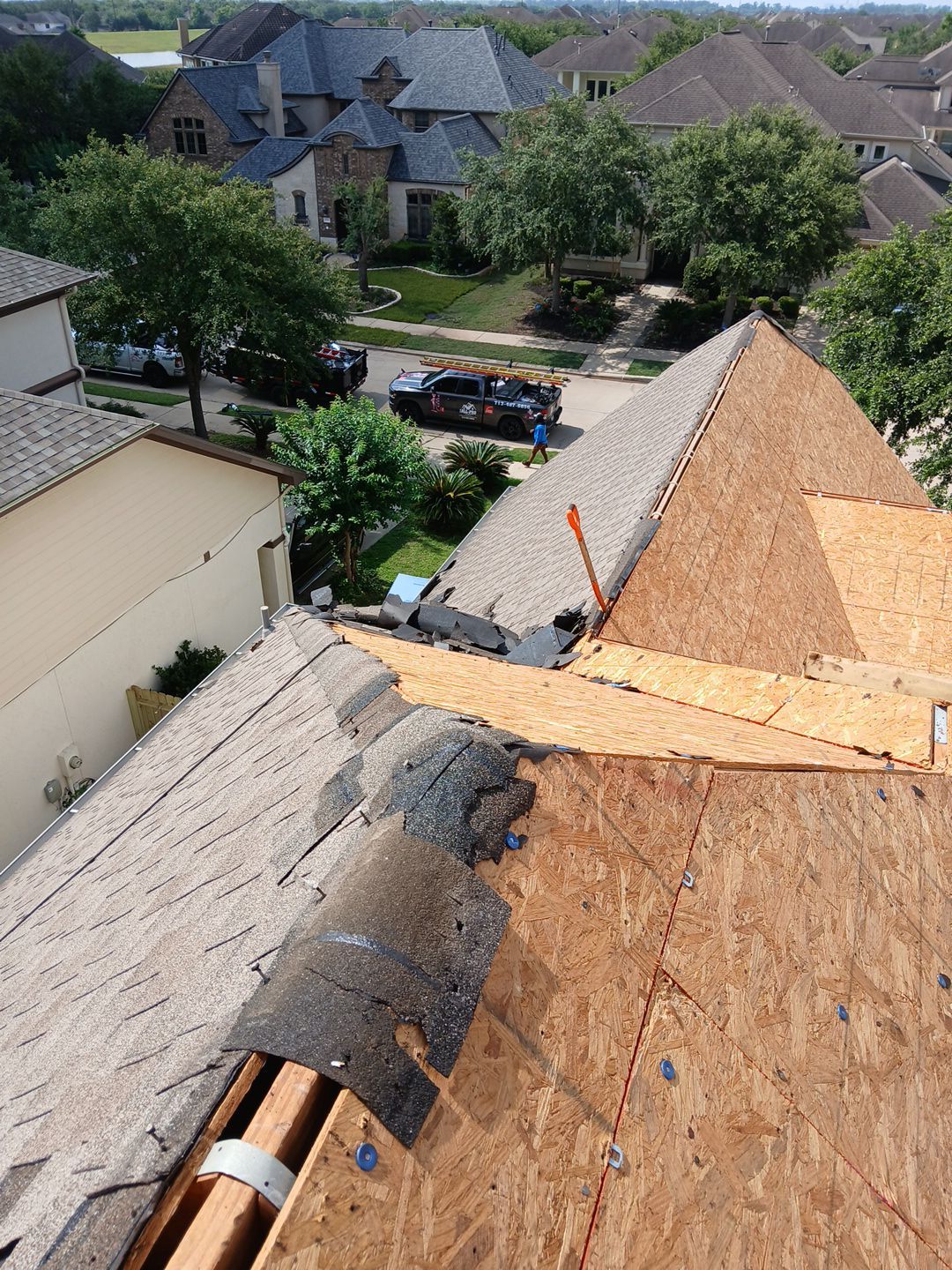 Residential Roofing Repair using Owen's Corning Duration (Lifetime) Shingles by Roof Repair Company