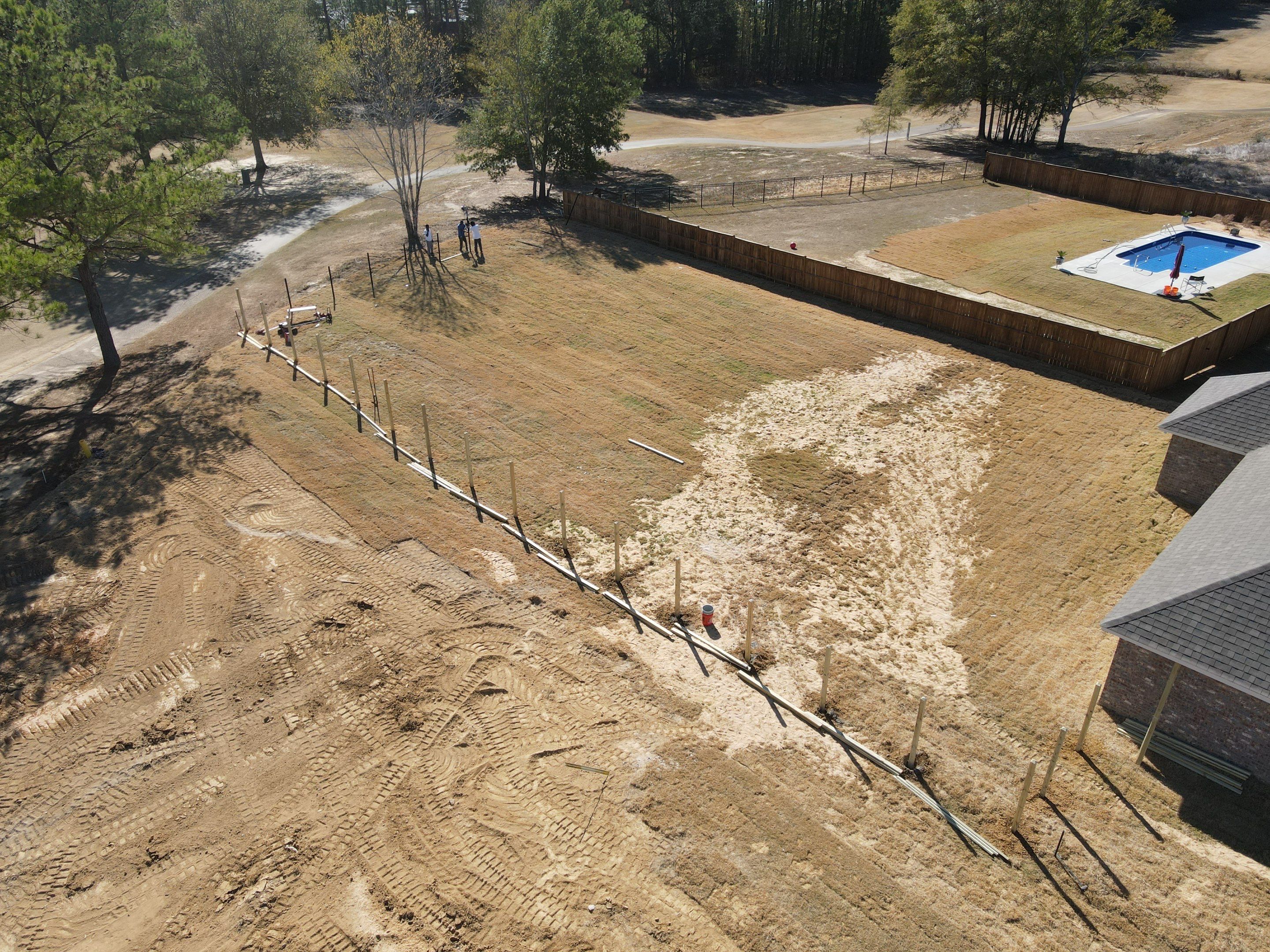 6ft Treated Pine Good Neighbor w/Cedar & Ornamental by Roberson Construction LLC