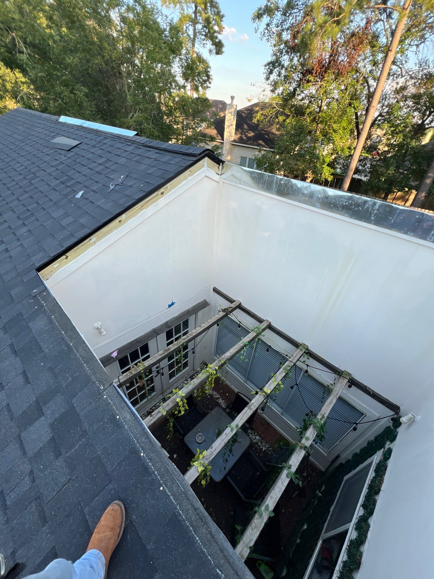 Residential Roofing Repair using Owen's Corning Duration (Lifetime) Shingles by Roof Repair Company