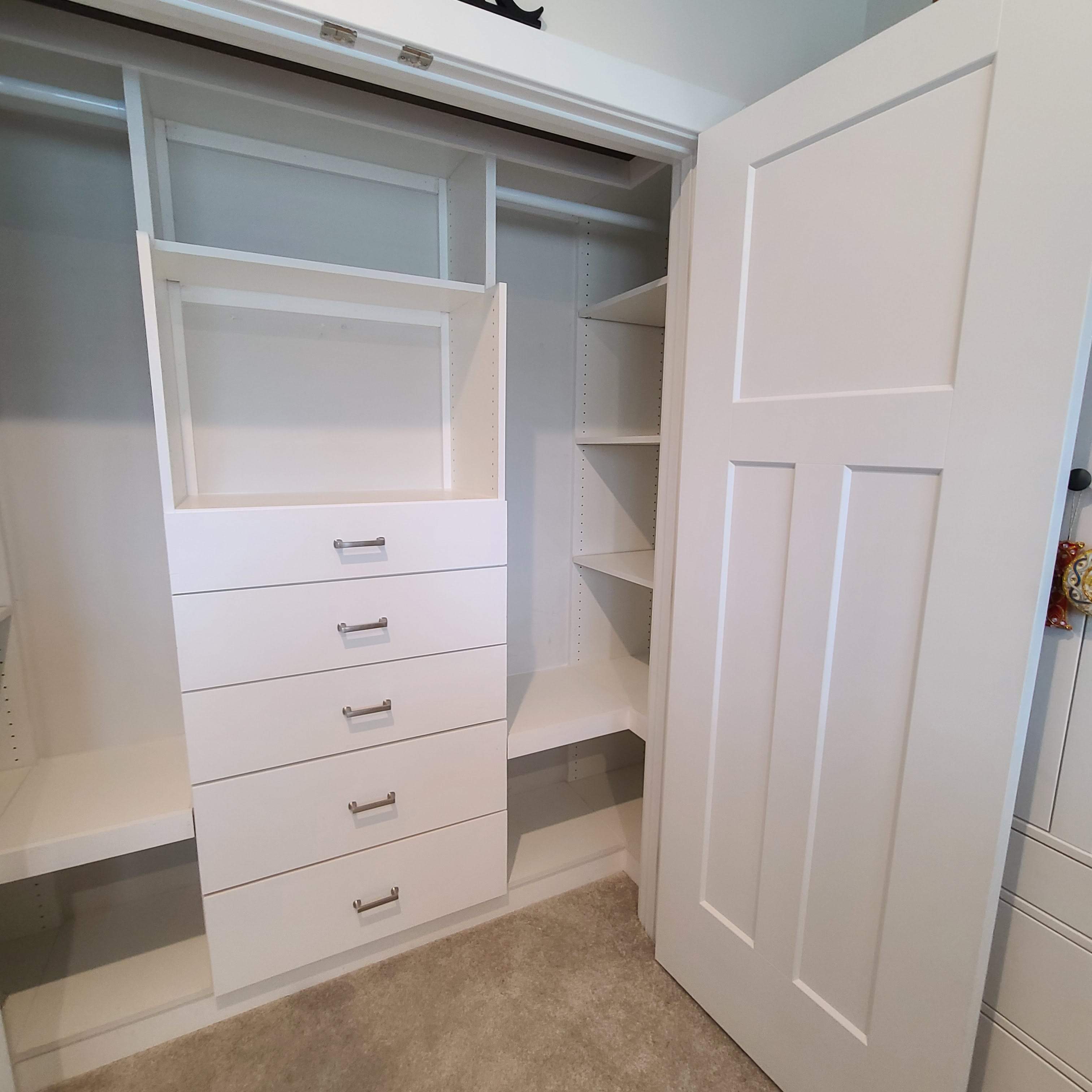 Custom Closet Build Out by A Step Above Handy LLC 