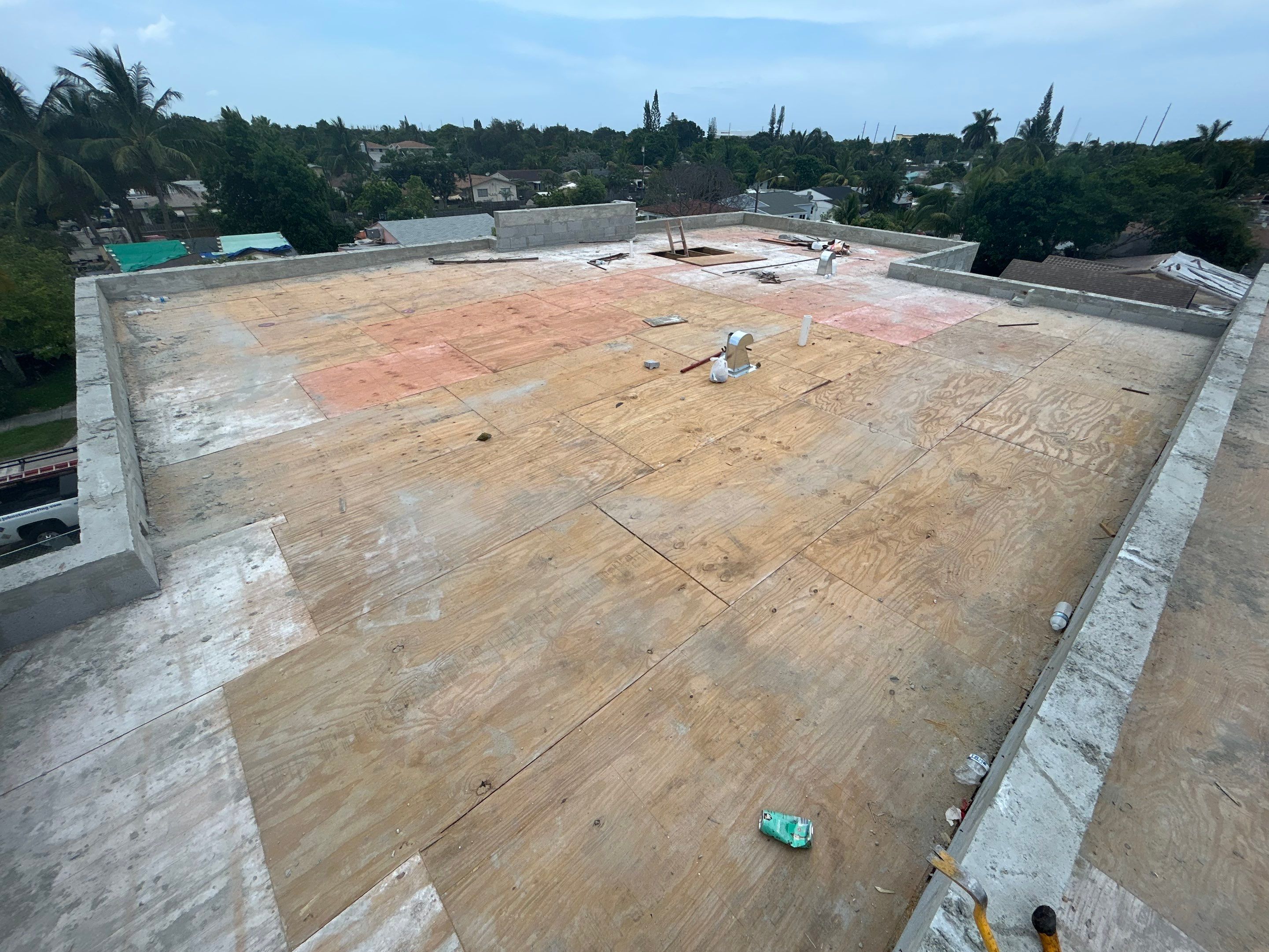 Residential New Construction Roof Installation by Earl W. Johnston Roofing 
