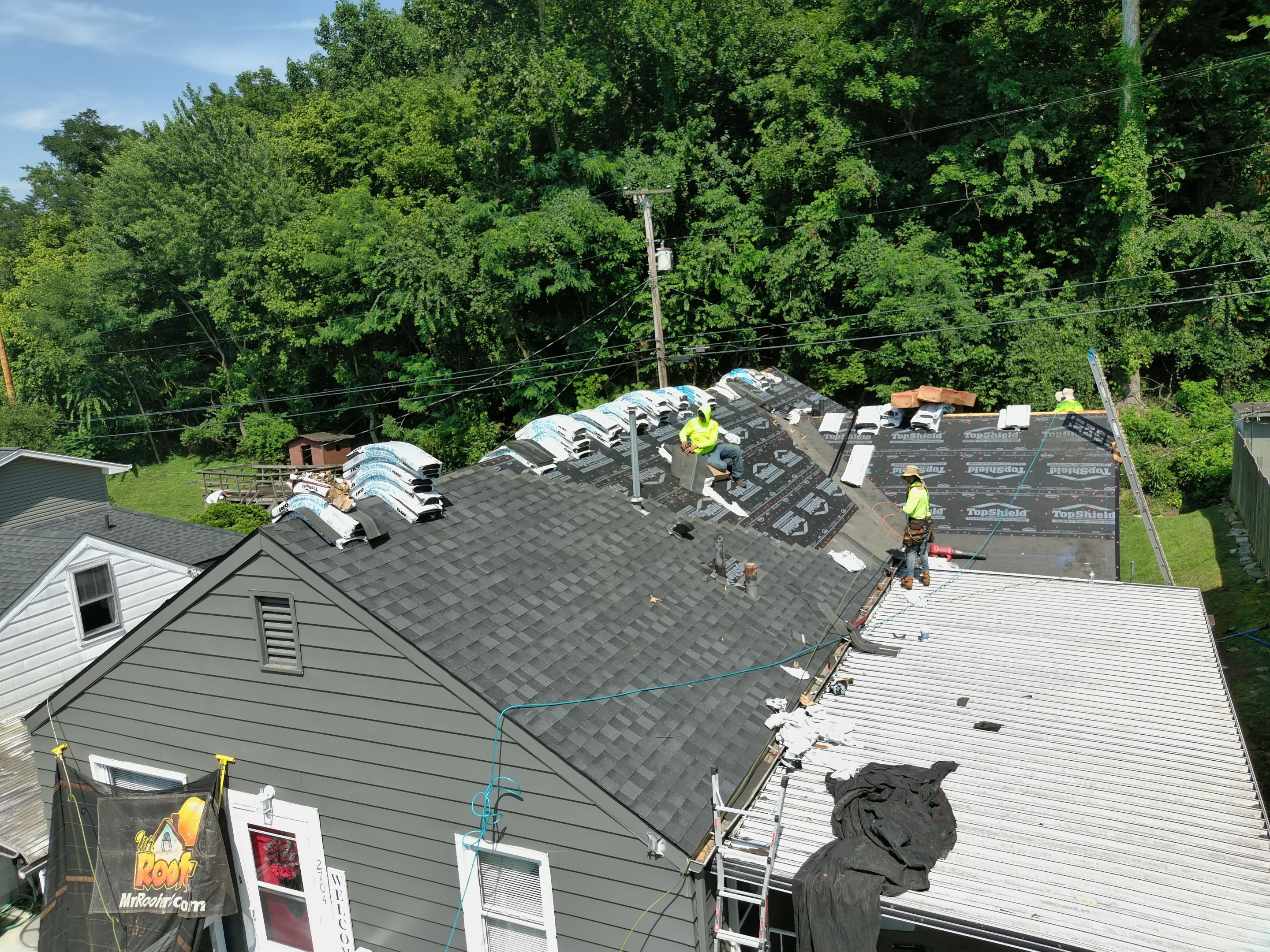 π€ Sleek. Bold. Built to Last β Granite Black in Portsmouth! by Mr. Roofer