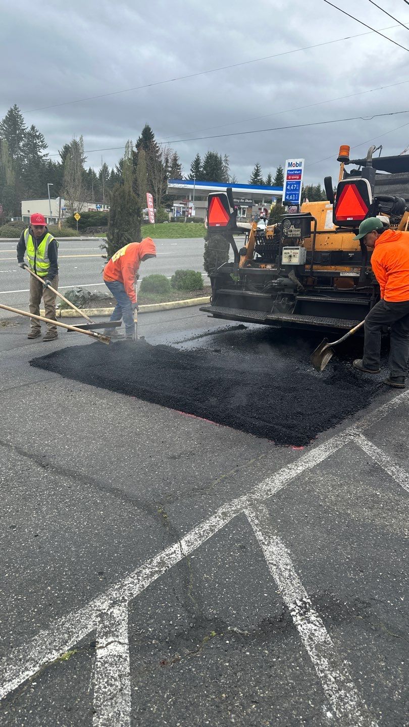 Lombardi's Restaurant/Bothell WA by Jireh Asphalt & Concrete Inc 