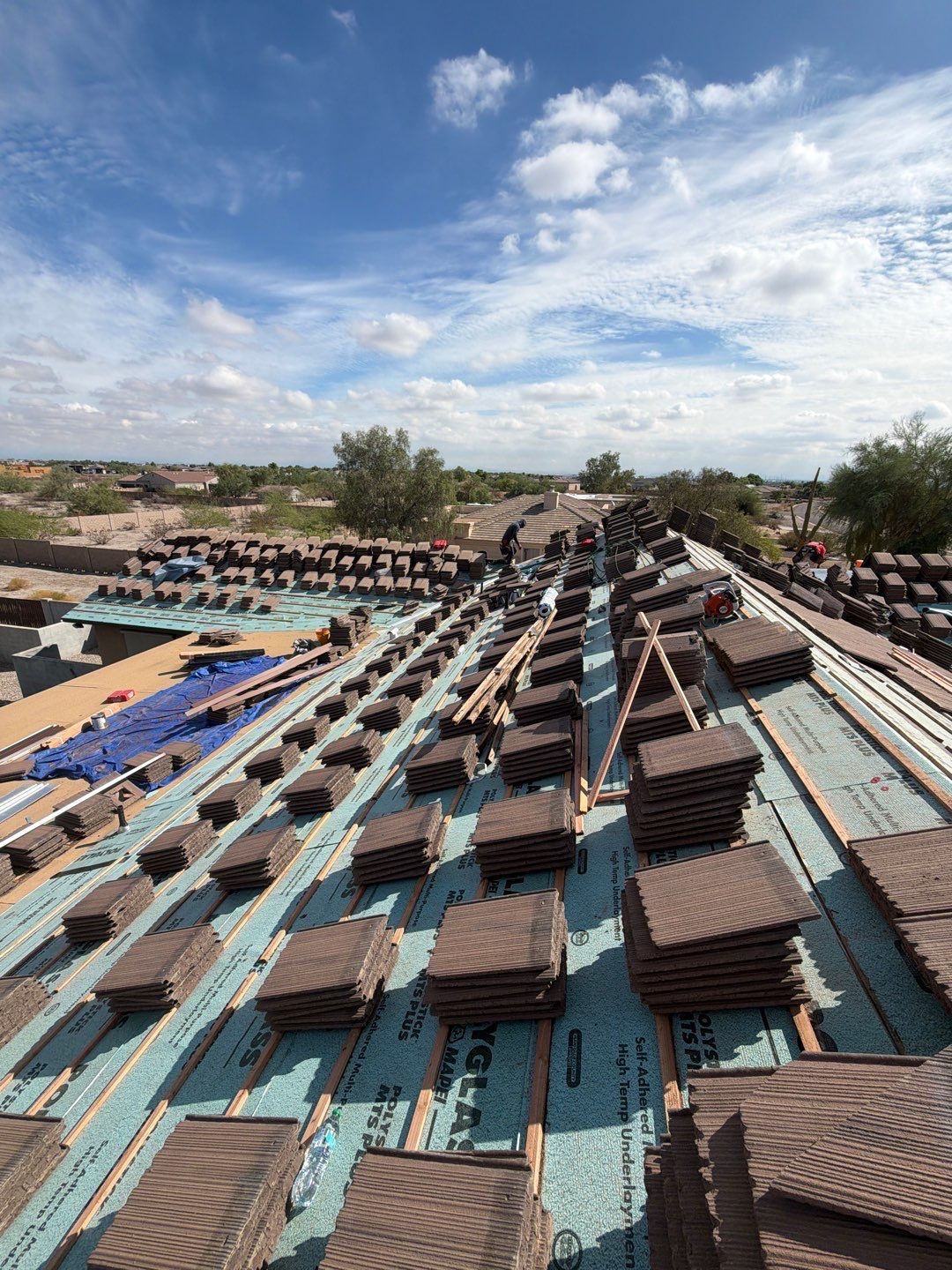 Project in Buckeye, AZ by Saint Roofing