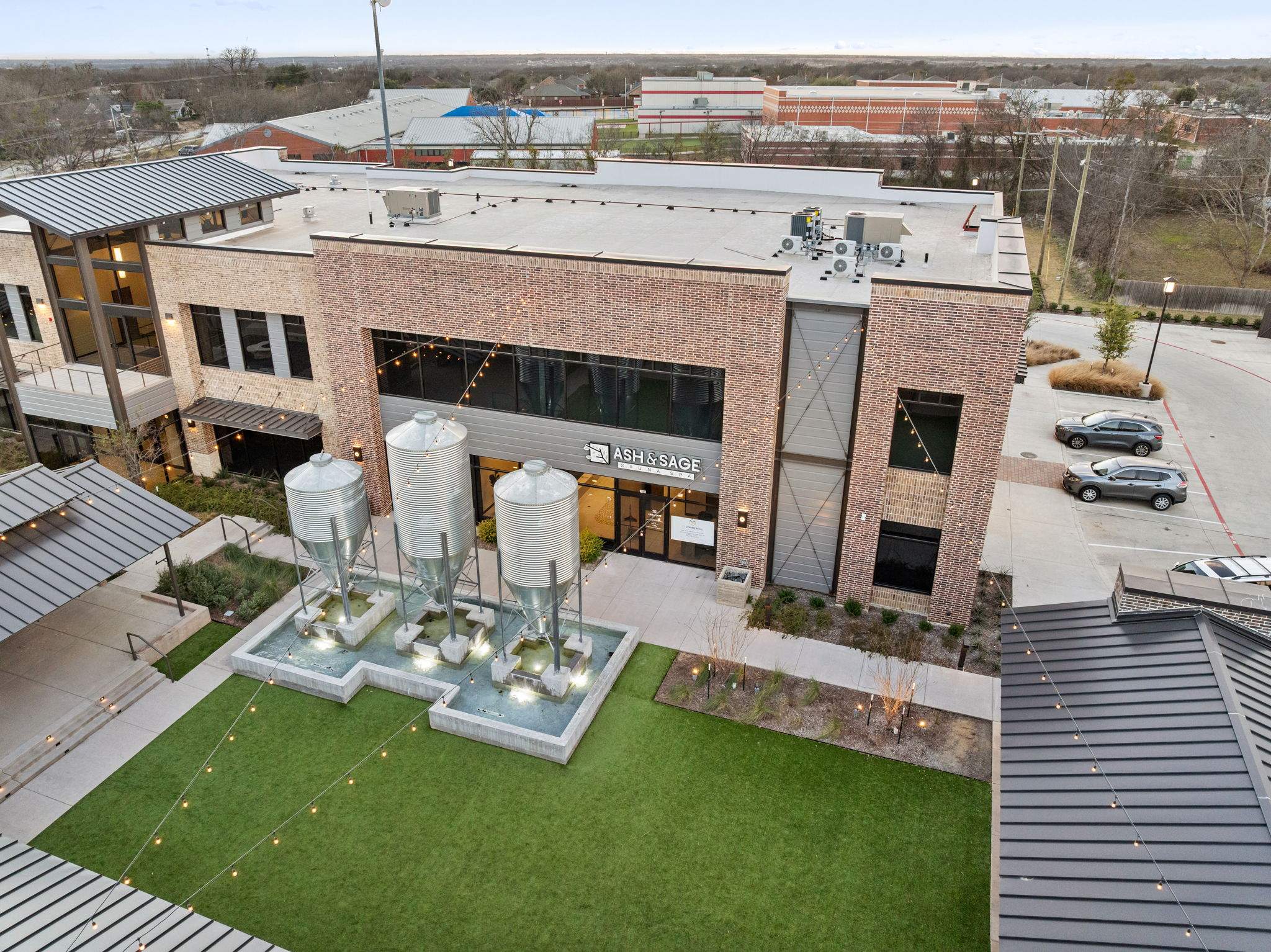 Wellness Spa Build-Out in Melissa, TX by C3 Custom Builds