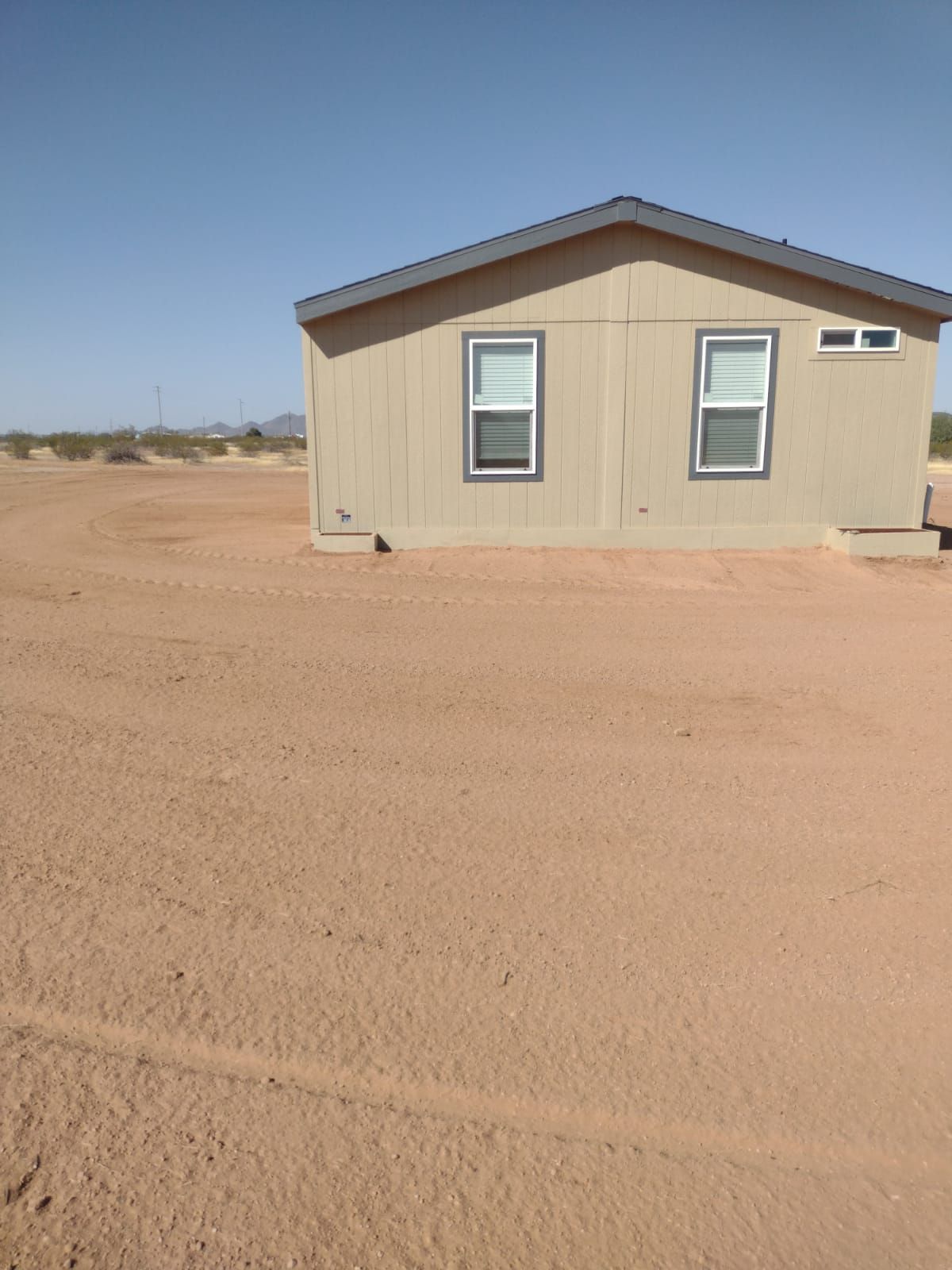 Project in Eloy by Mobile Home Installations