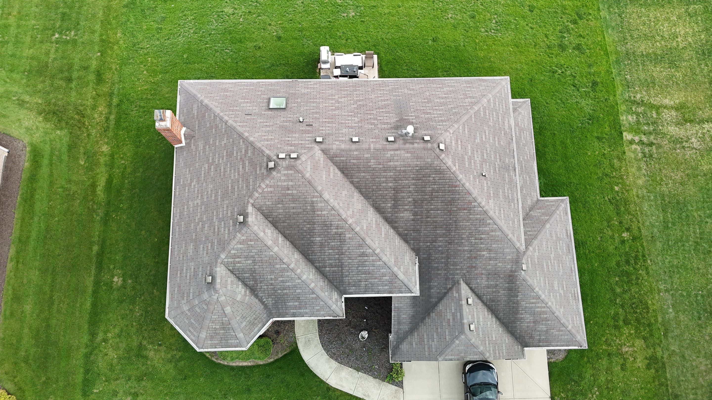 GAF Cedar Falls Roof and Velux windows by Optimal Home Improvement 