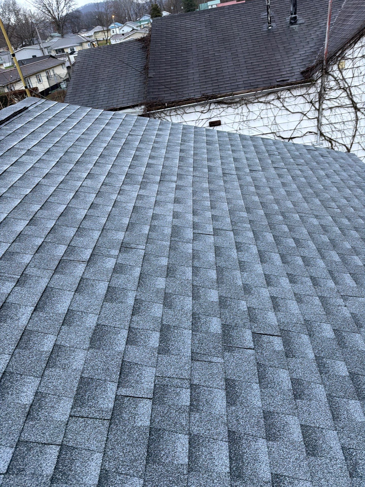 Residential Roofing Installation using GAF Timberline HDZ Oyster Grey by Rainstoppers Roofing