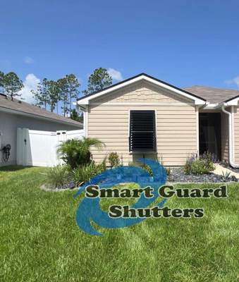 Impact Bahama Shutter in Jet Black