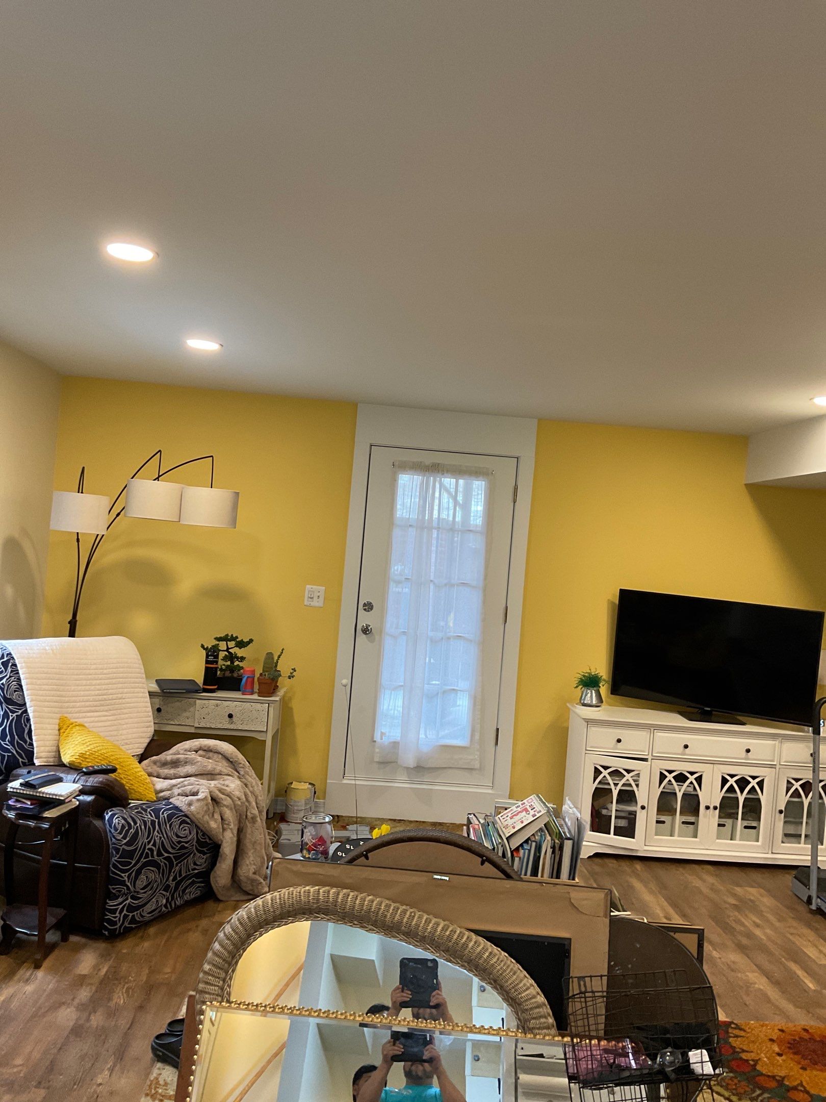 A Bright, Inviting Interior with Warm Yellow Accents by Groovy Hues