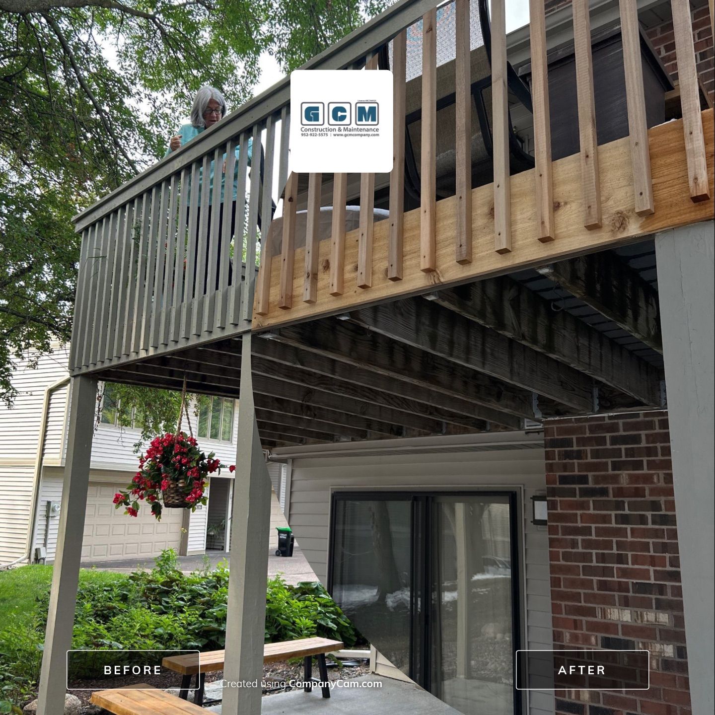 Railing Replacement - Edina, MN by Gassen Construction and Maintenance