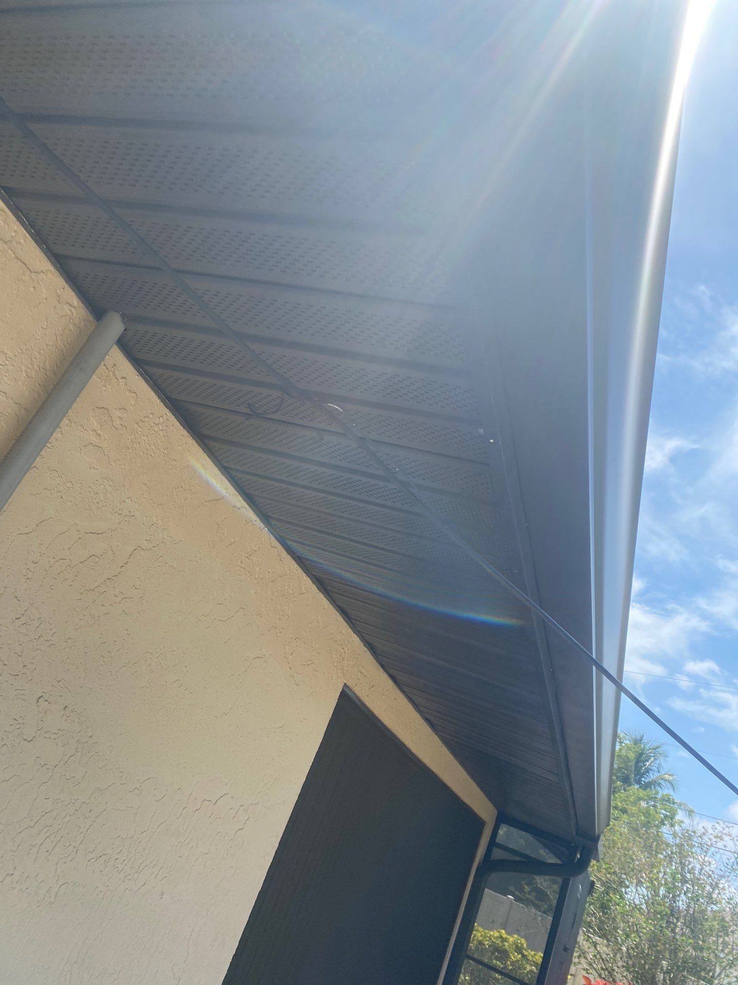 Seamless Bronze Gutters in Cape Coral FL by Gutter Professors
