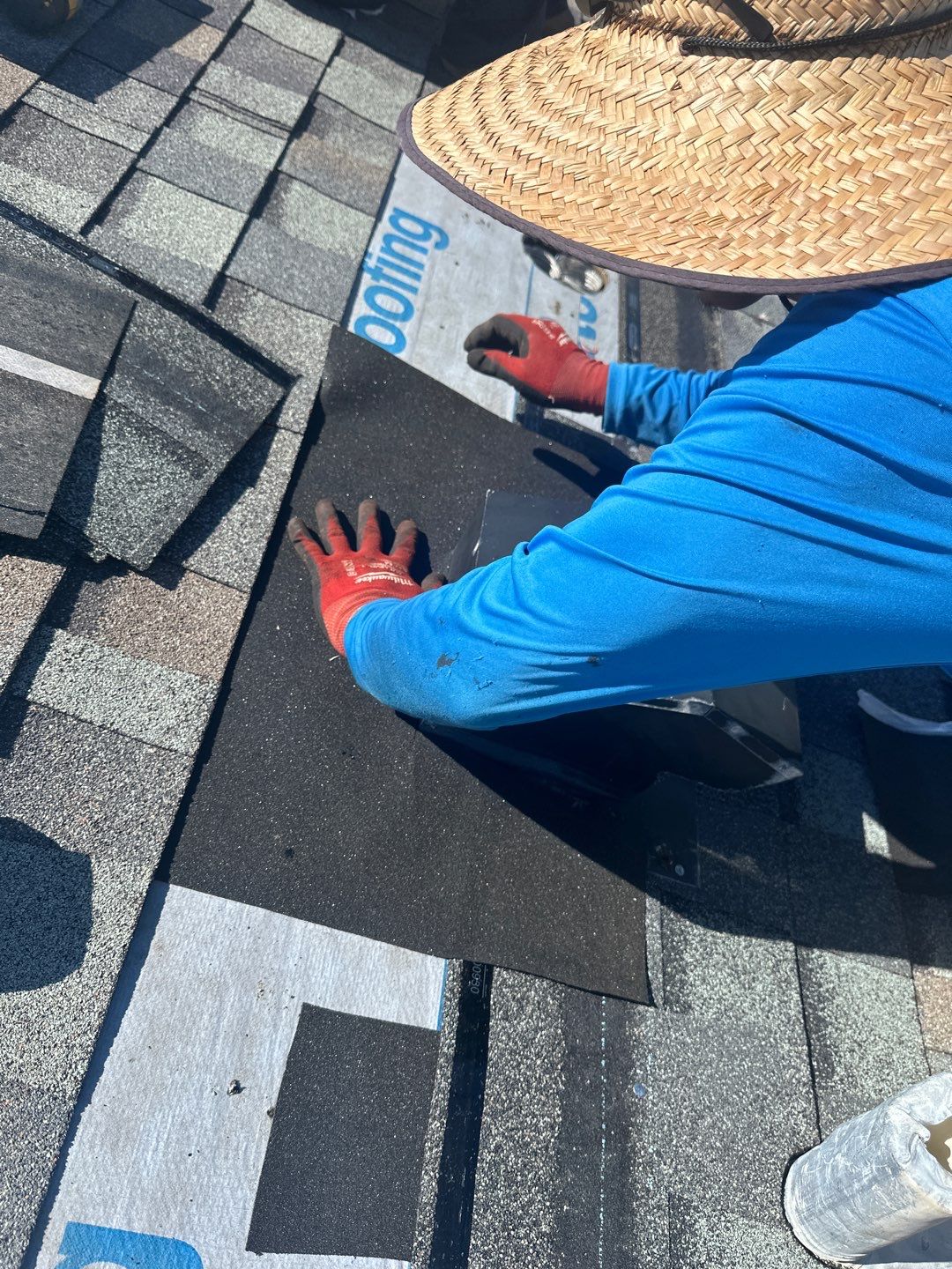 Hail Damage using Owen's Corning Duration (Lifetime) Shingles by Roof Repair Company