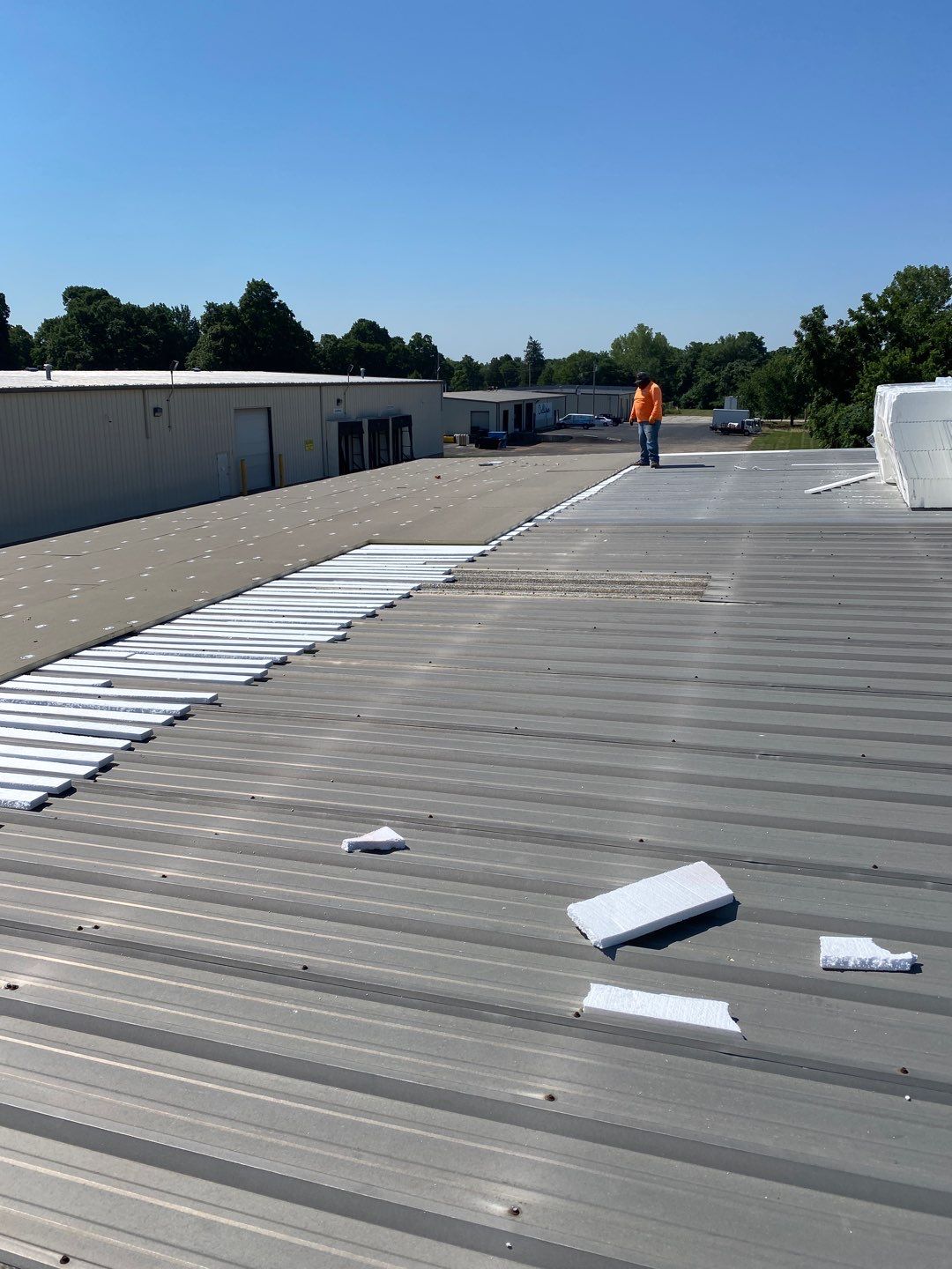 Commercial Roofing Install - IB PVC Roofing System  by Titan Commercial & Residential Roofing 