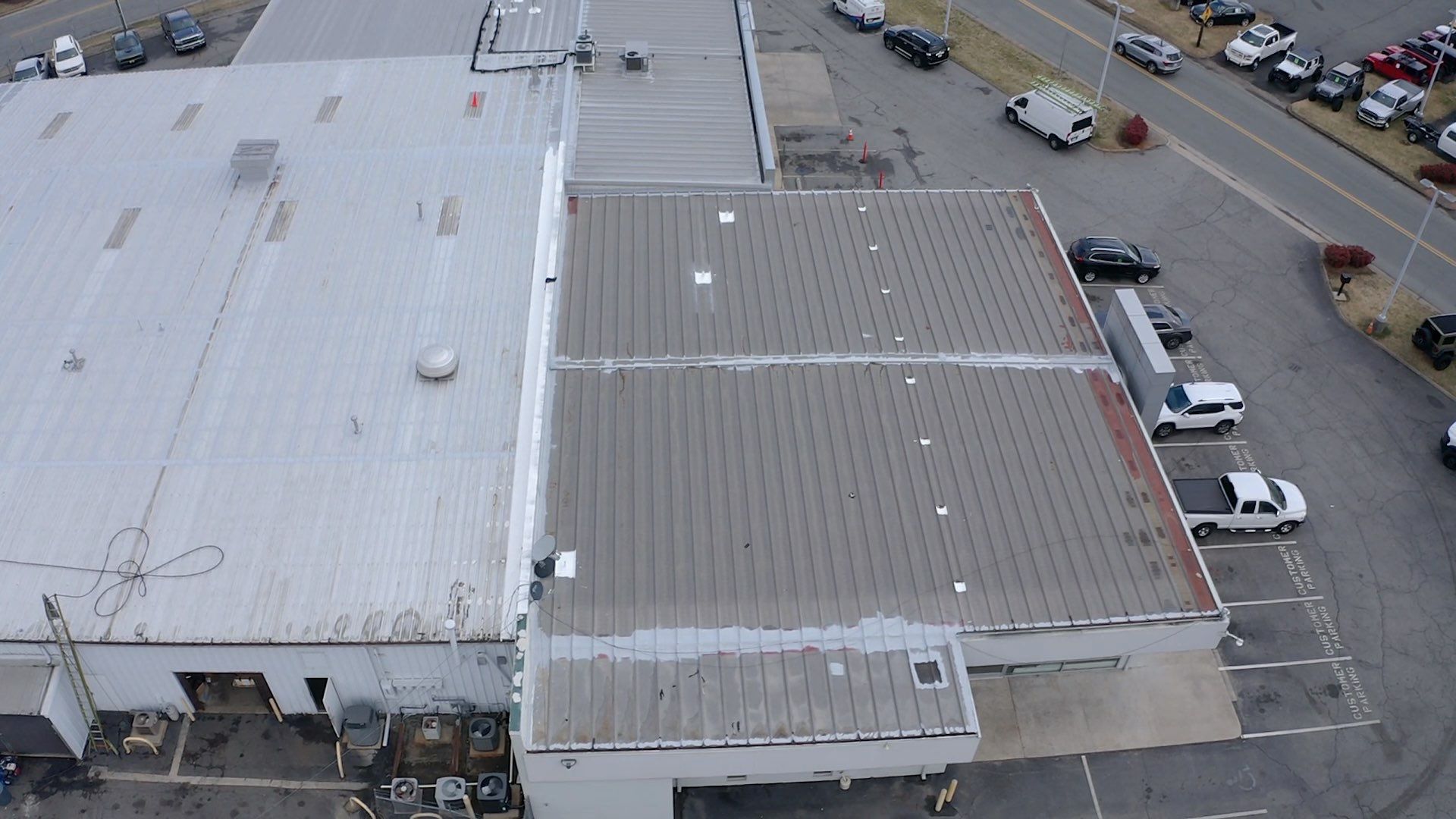 Acrylic Coating  by Just In Time Roofing and Restoration