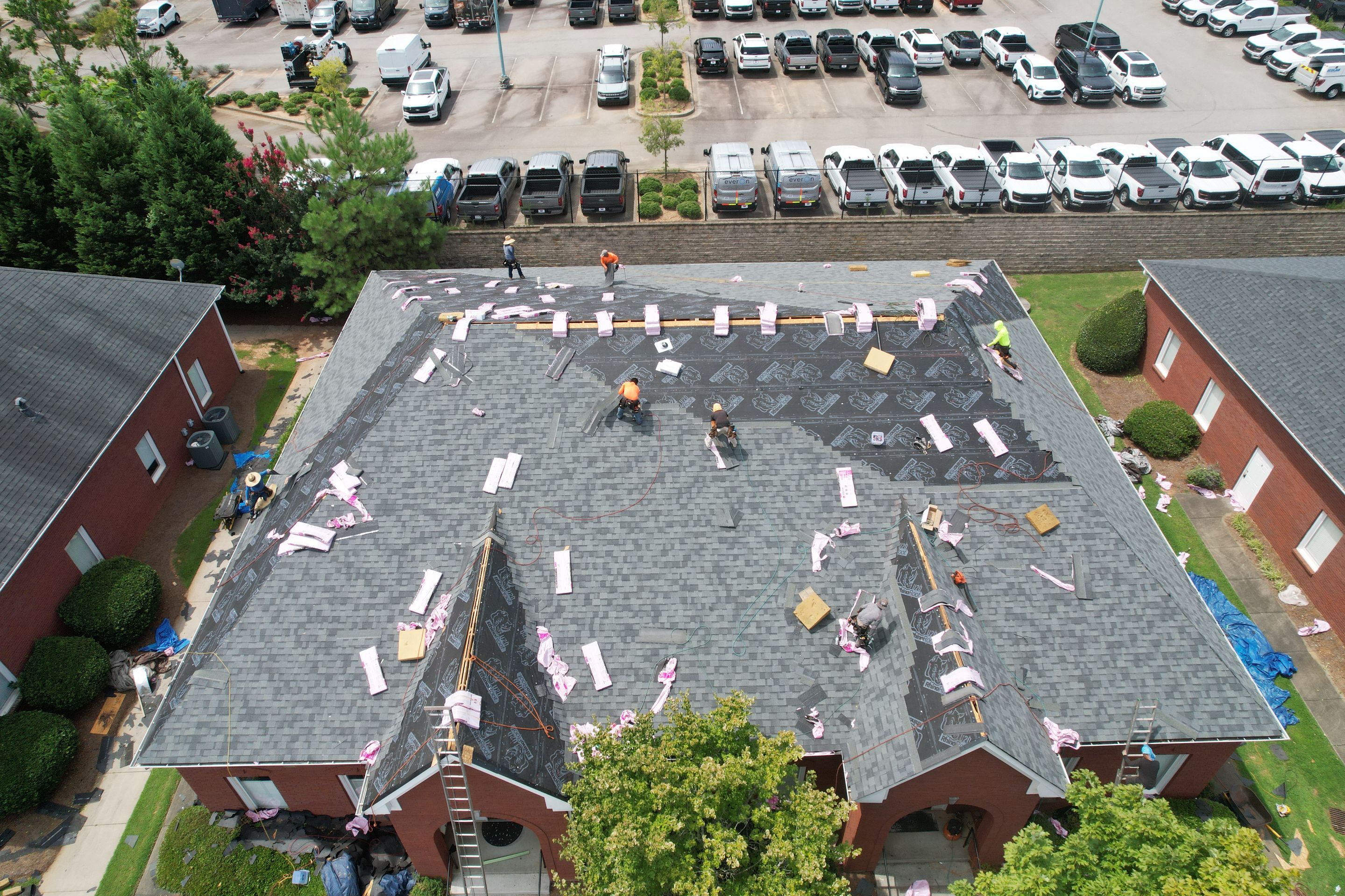 Commercial Roof Replacement using Owens Corning by Inspector Roofing and Restoration