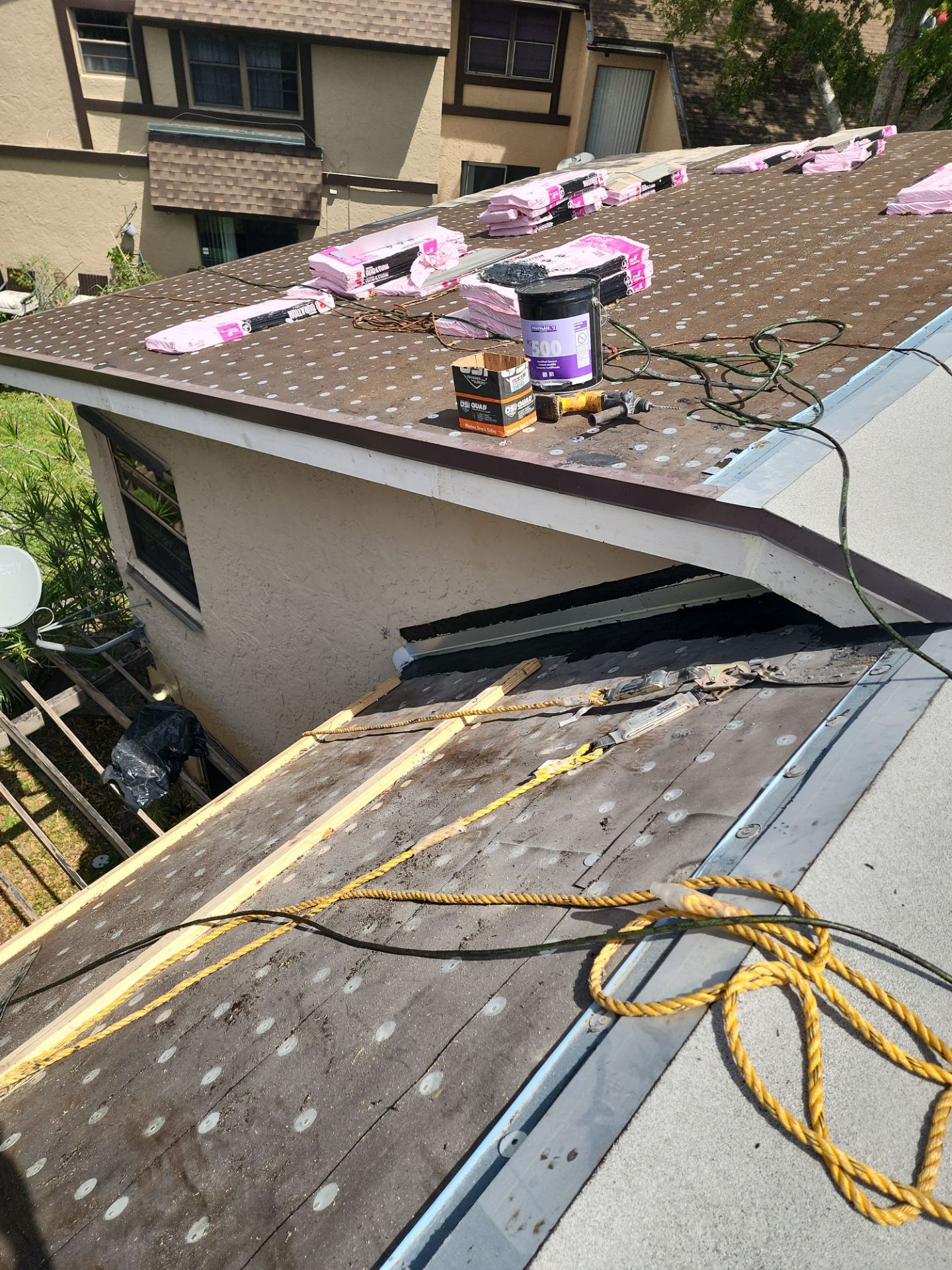 Shingle Roof Replacement and Wood Rot Repair in Pembroke Pines by Aastro Roofing