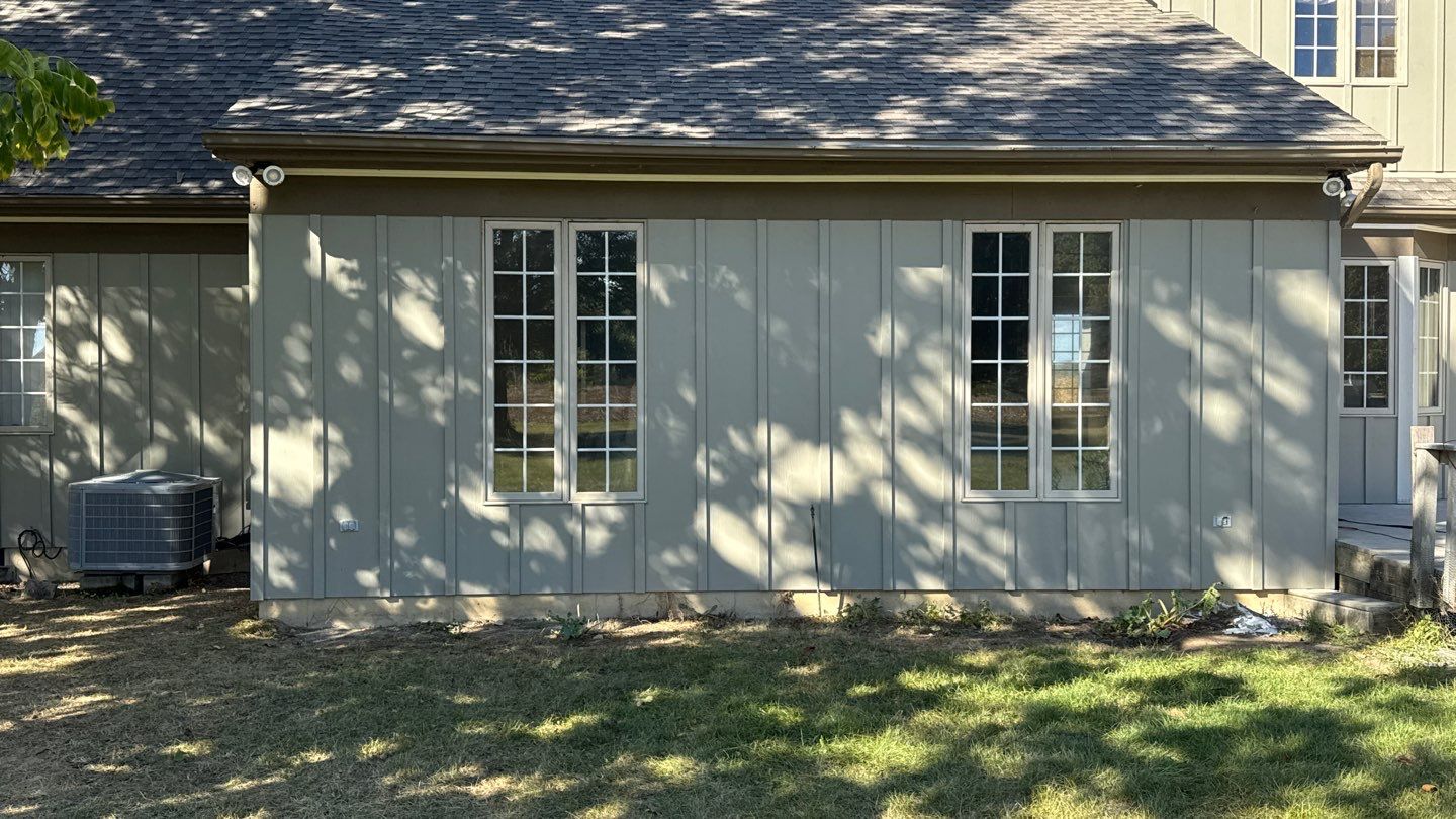 Siding Installation using Hardie Board and Batten Monterey Taupe by Nitro Roofing and Construction