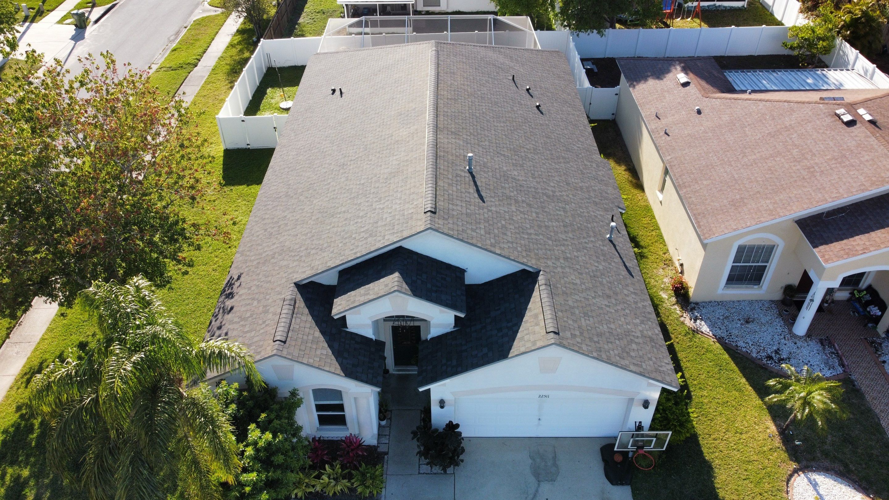Roof replacement in Land O' Lakes FL, by Steadfast Roofing