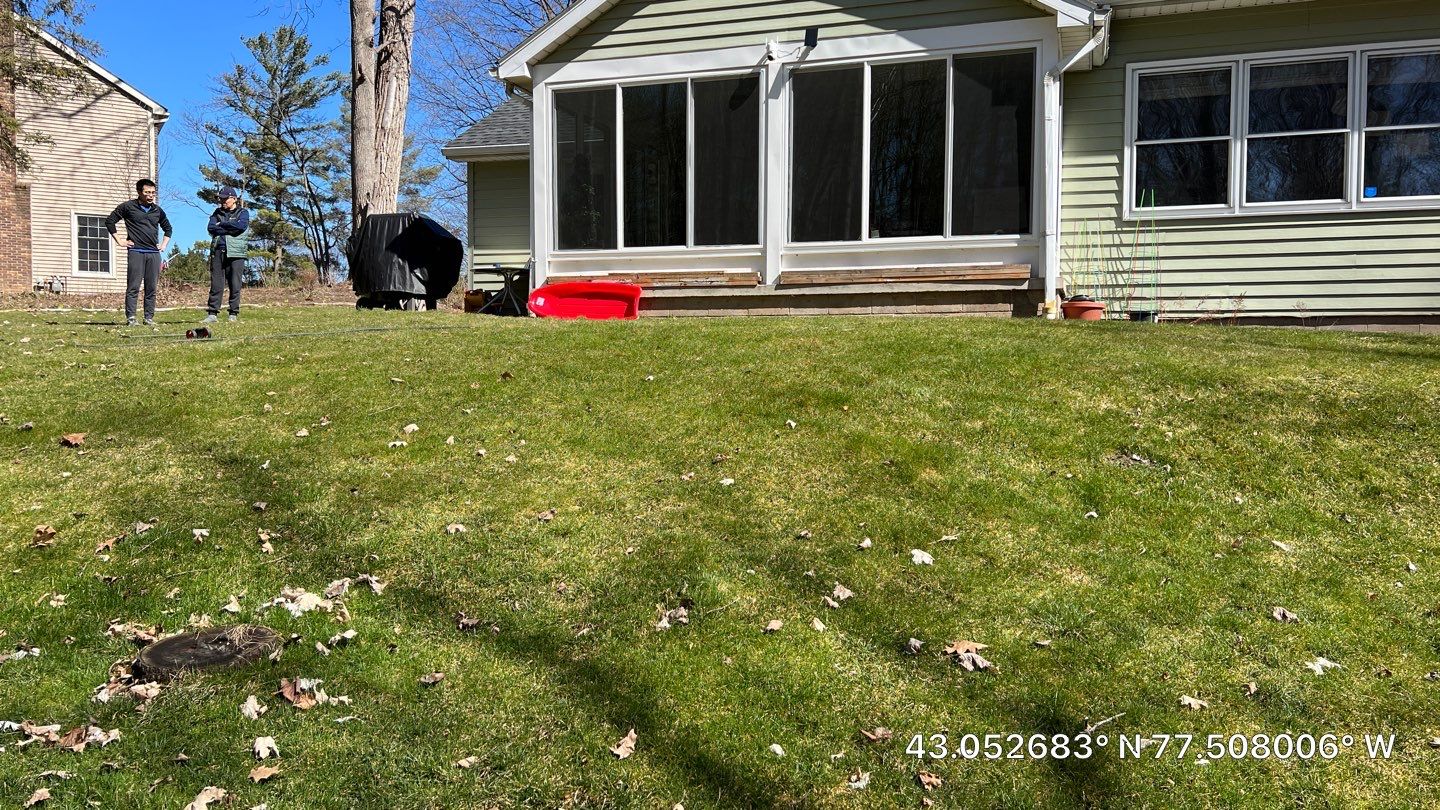 Majestic Ashlar stamped concrete patio by NG Masonry & Construction LLC