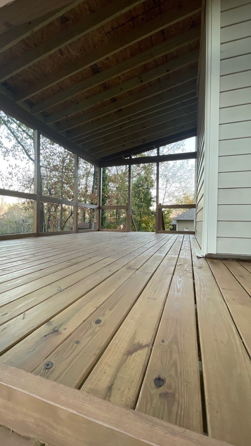 Sandy Cove - Screen Porch by Pillar and Pine