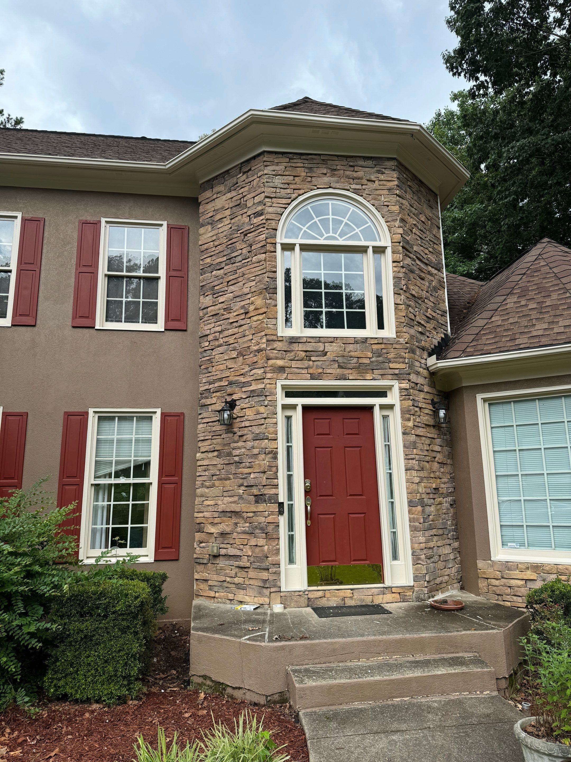 Exterior Painting and Comprehensive Wood Deck Repairs in Suwanee by Swift Home Renovations 