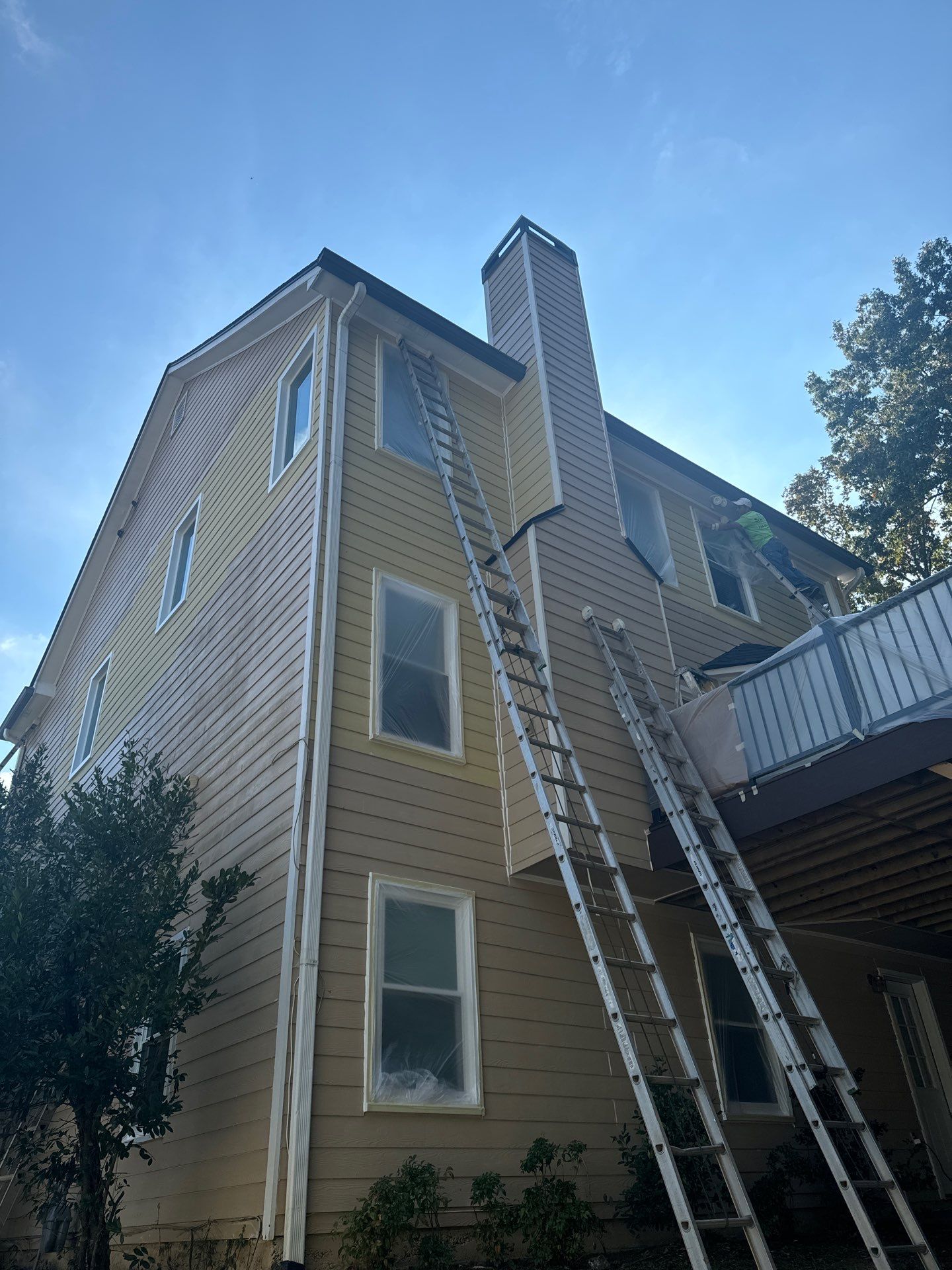 Exterior Painting and Siding Refresh for Woodstock Residential Home by Swift Home Renovations